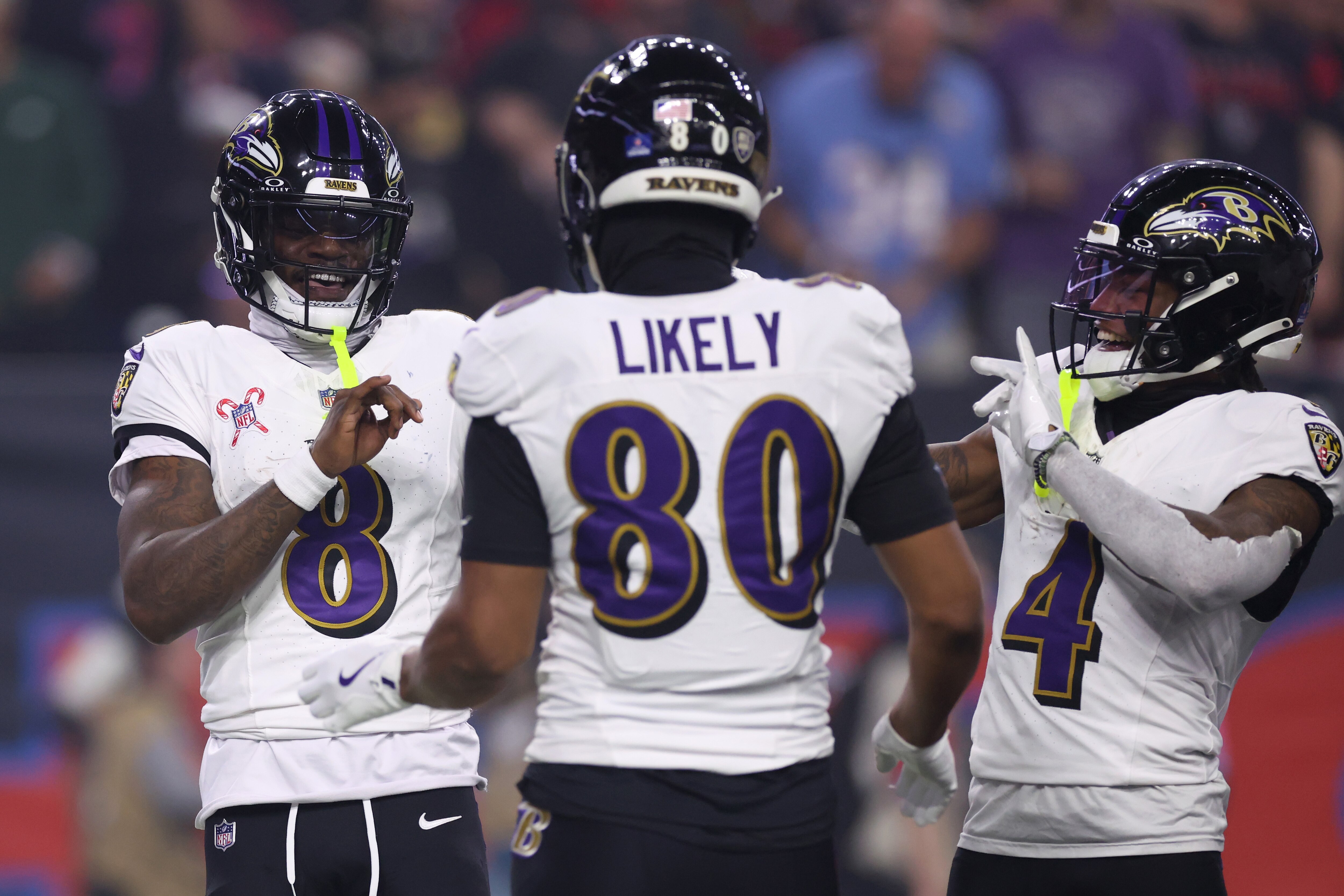 Lamar Jackson was effective and efficient in another big Christmas win for the Ravens.