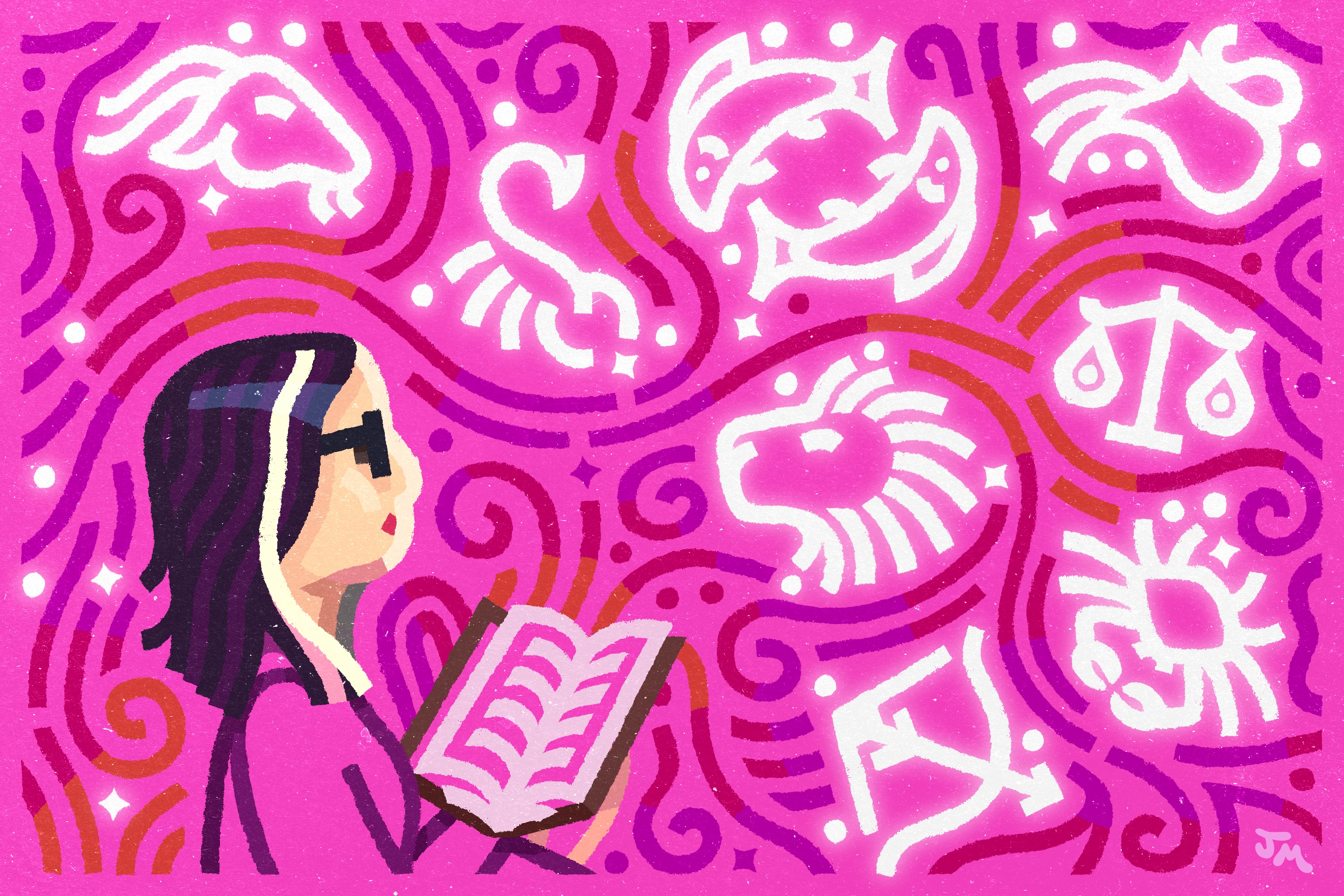 Portrait of Cheryl Fair, an astrologer