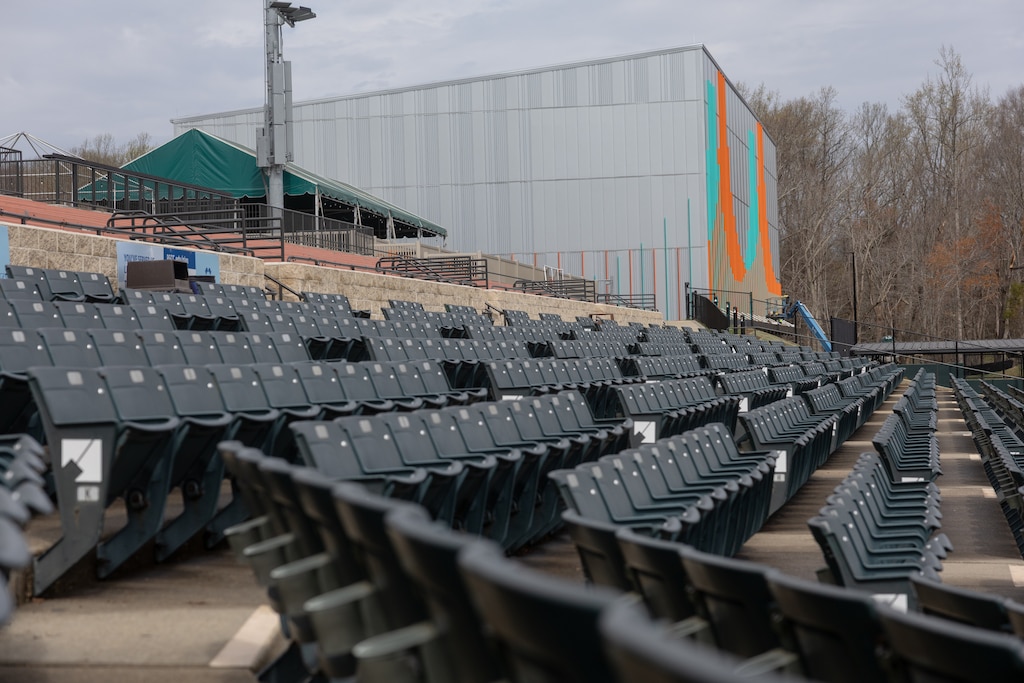 As part of planned upgrades to the Prince George's Stadium, a new clubhouse has been built.