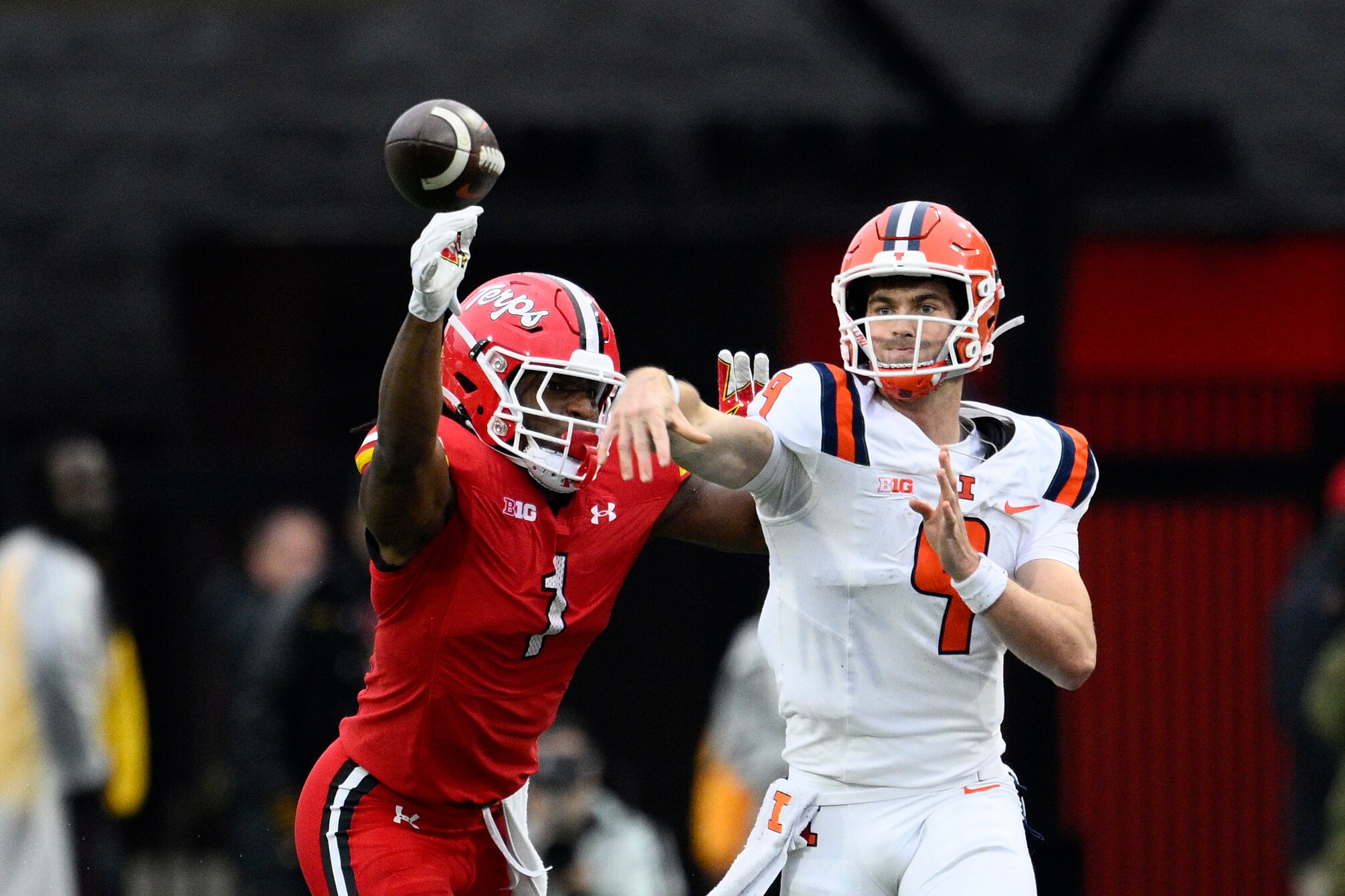 Linebacker Jaishawn Barham has been Maryland's best player this season.