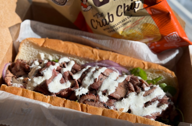 Giacomo's Bmore sandwich.