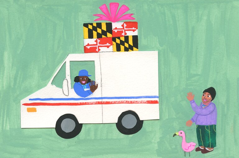 Illustration for The Baltimore Banner's gift guide