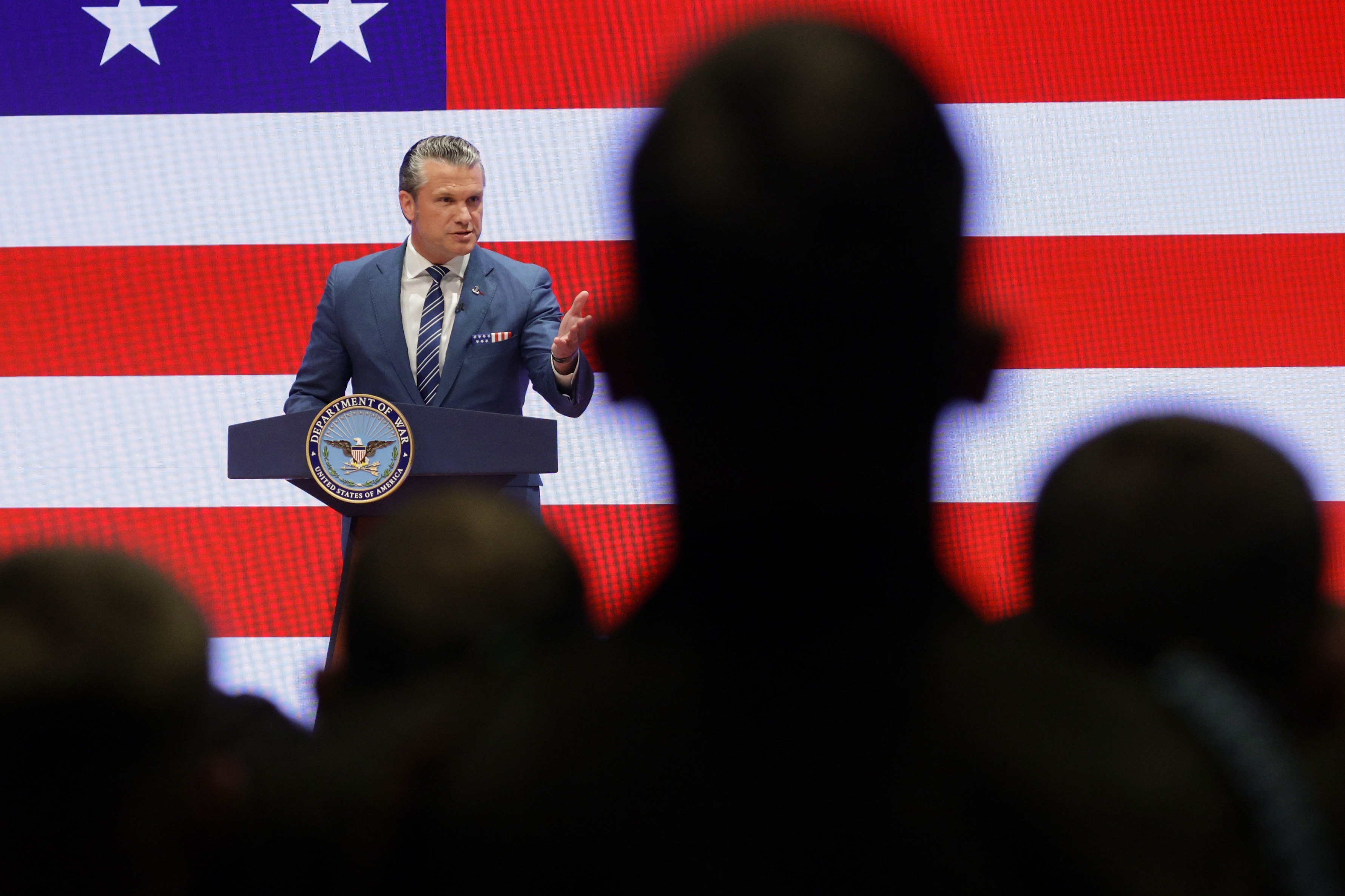Pete Hegseth delivers his State of the Force address.