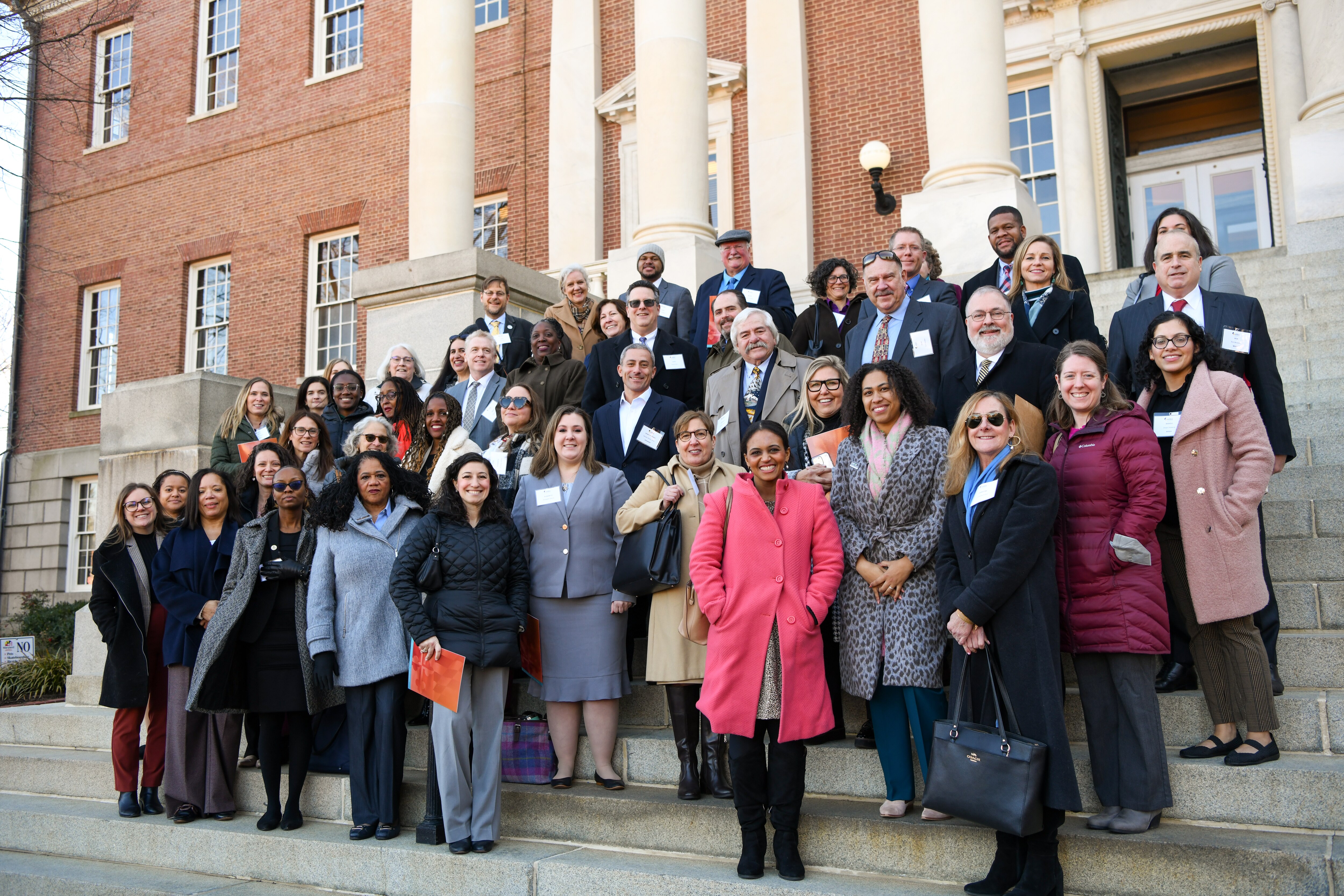 Legislators and legal community leaders and advocates gather to defend civil justice at MSBA Day.