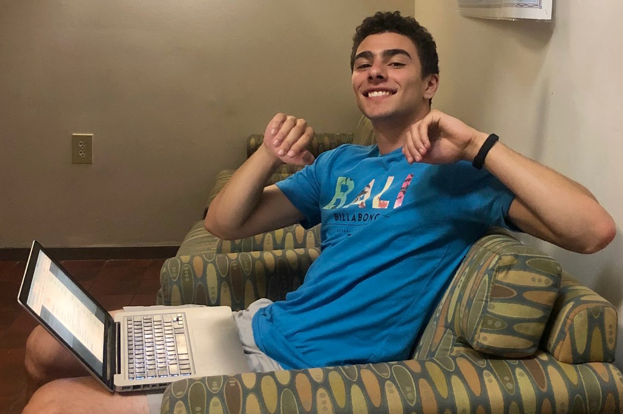 A photo posted to a Facebook profile believed to belong to Luigi Mangione is tagged at Stanford University in 2019; Mangione is believed to have attended a program at the school that year.