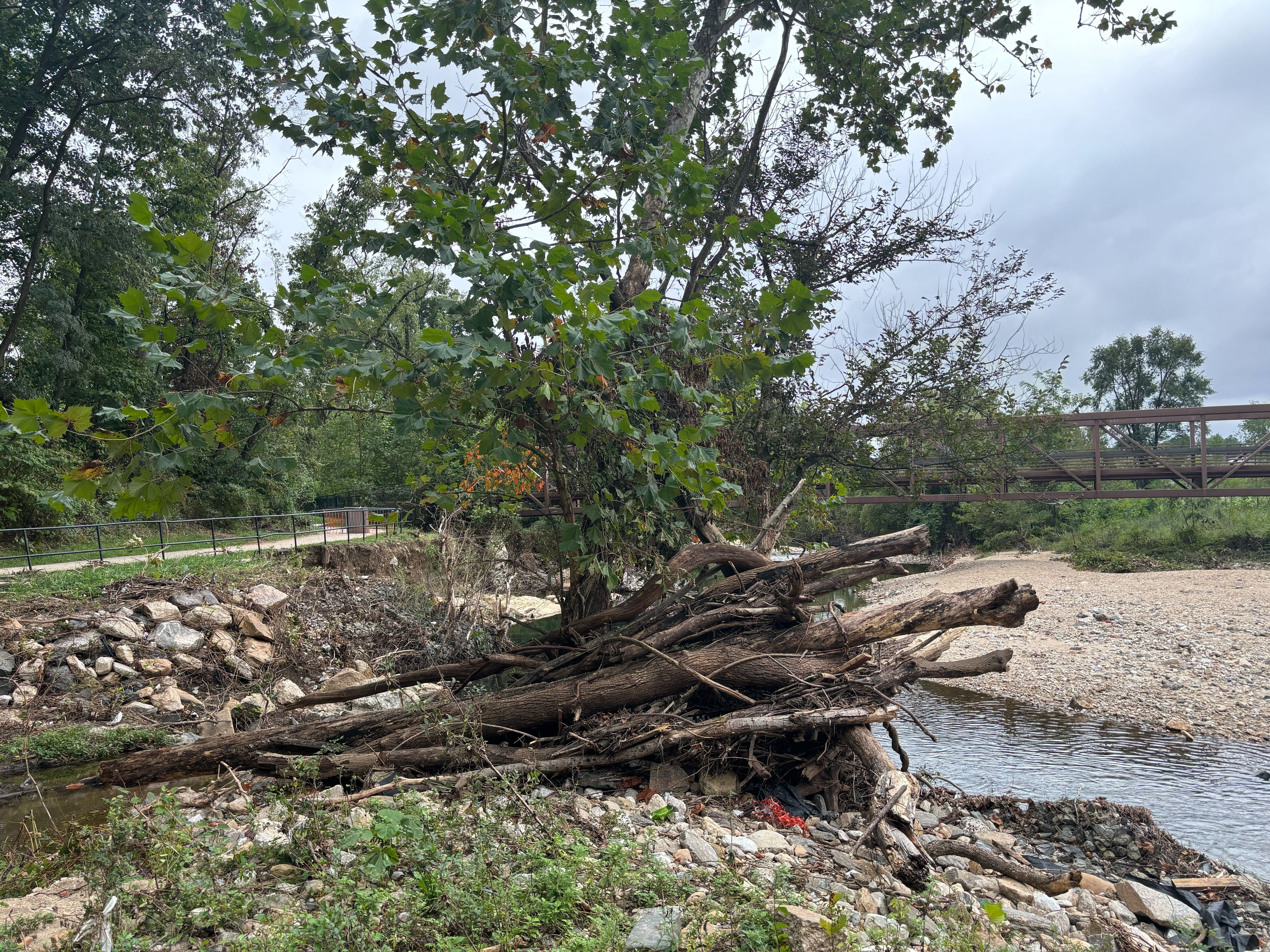 The Herring Run heritage trail is closed until further notice.