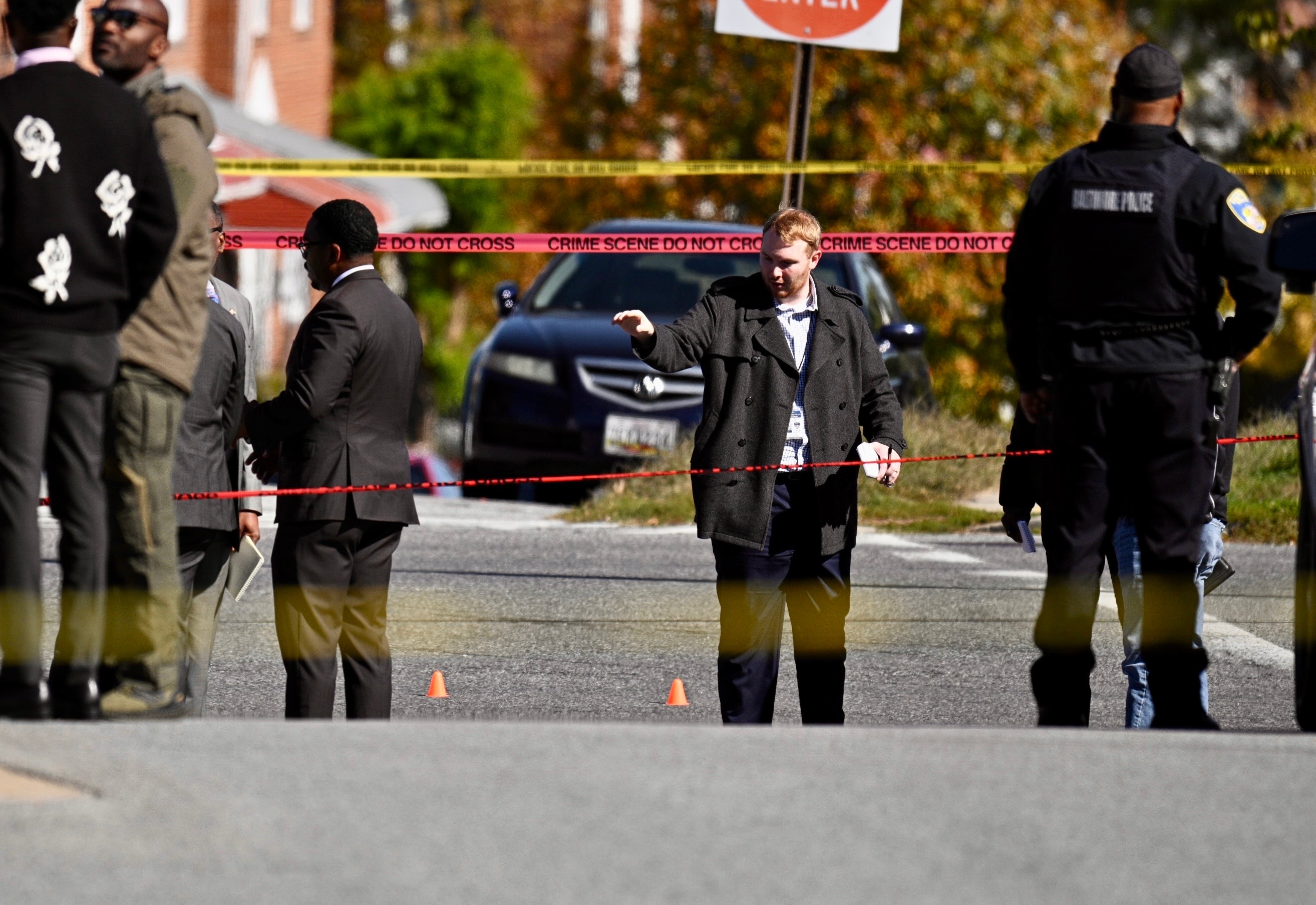 THURSDAY, OCTOBER 22, 2026 - Baltimore Police respoND to a police-involved shooting in the area of the Erdman Shopping Center in East Baltimore on Thursday.