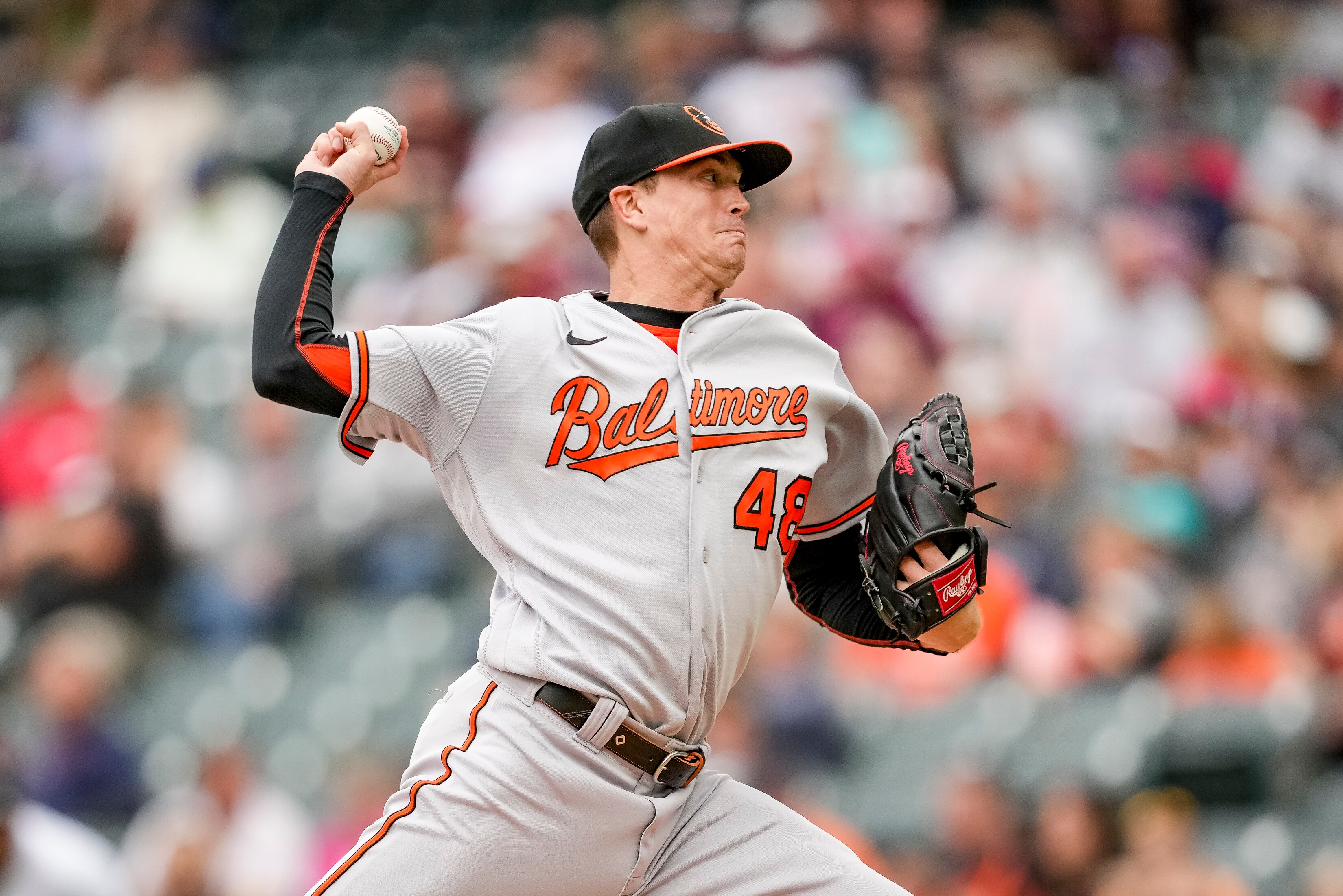 Kyle Gibson posted his 15th win, allowing one run on four hits in seven-plus innings Sunday against the Guardians.