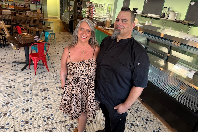 Silver Queen Cafe owners Nicole Evanshaw and Jason Daniloski are preparing to launch a cheese and sandwich shop called The Market at Hamilton in the former Emma’s Teaspot space.