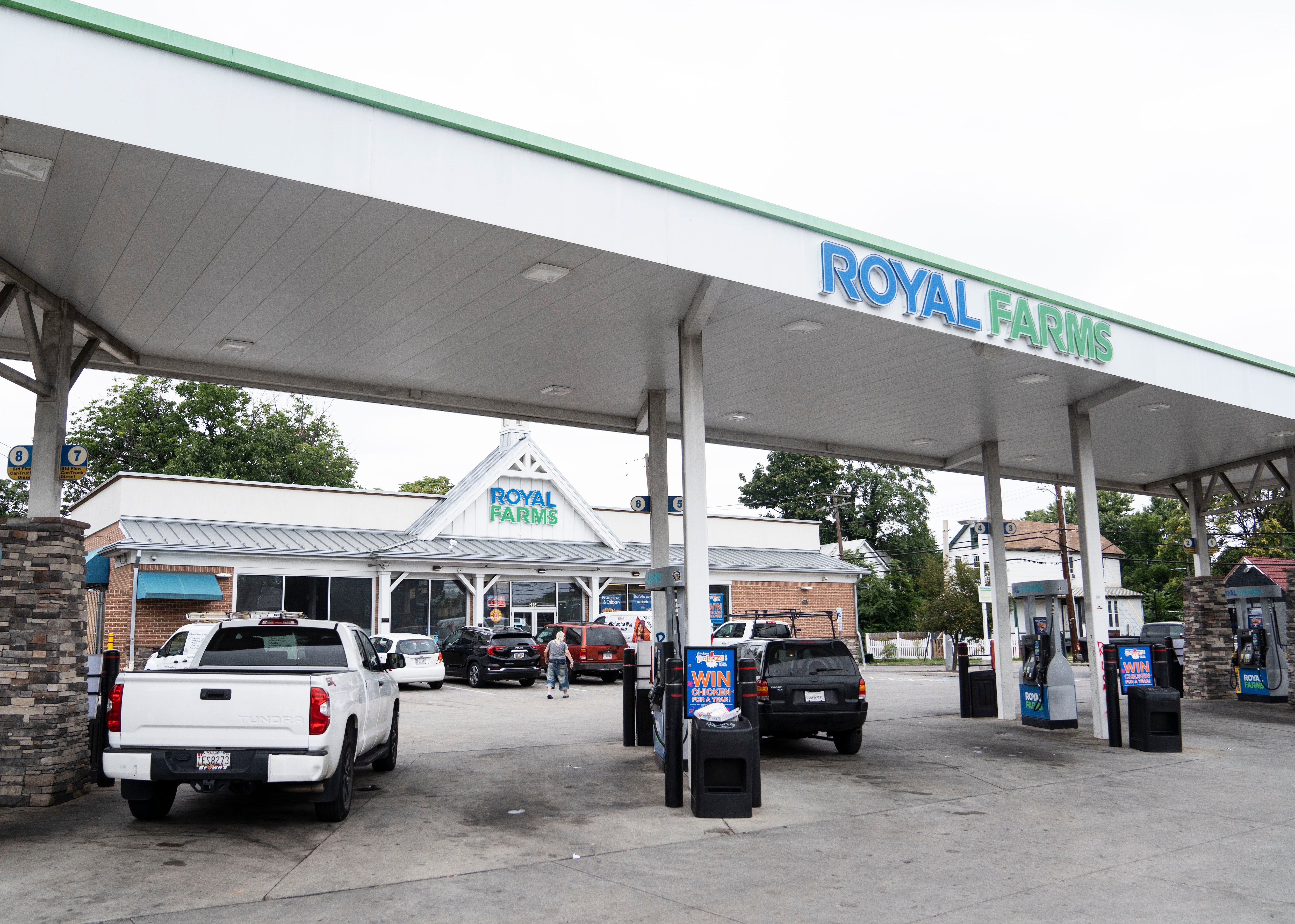 The Royal Farms on Washington Boulevard in Baltimore.