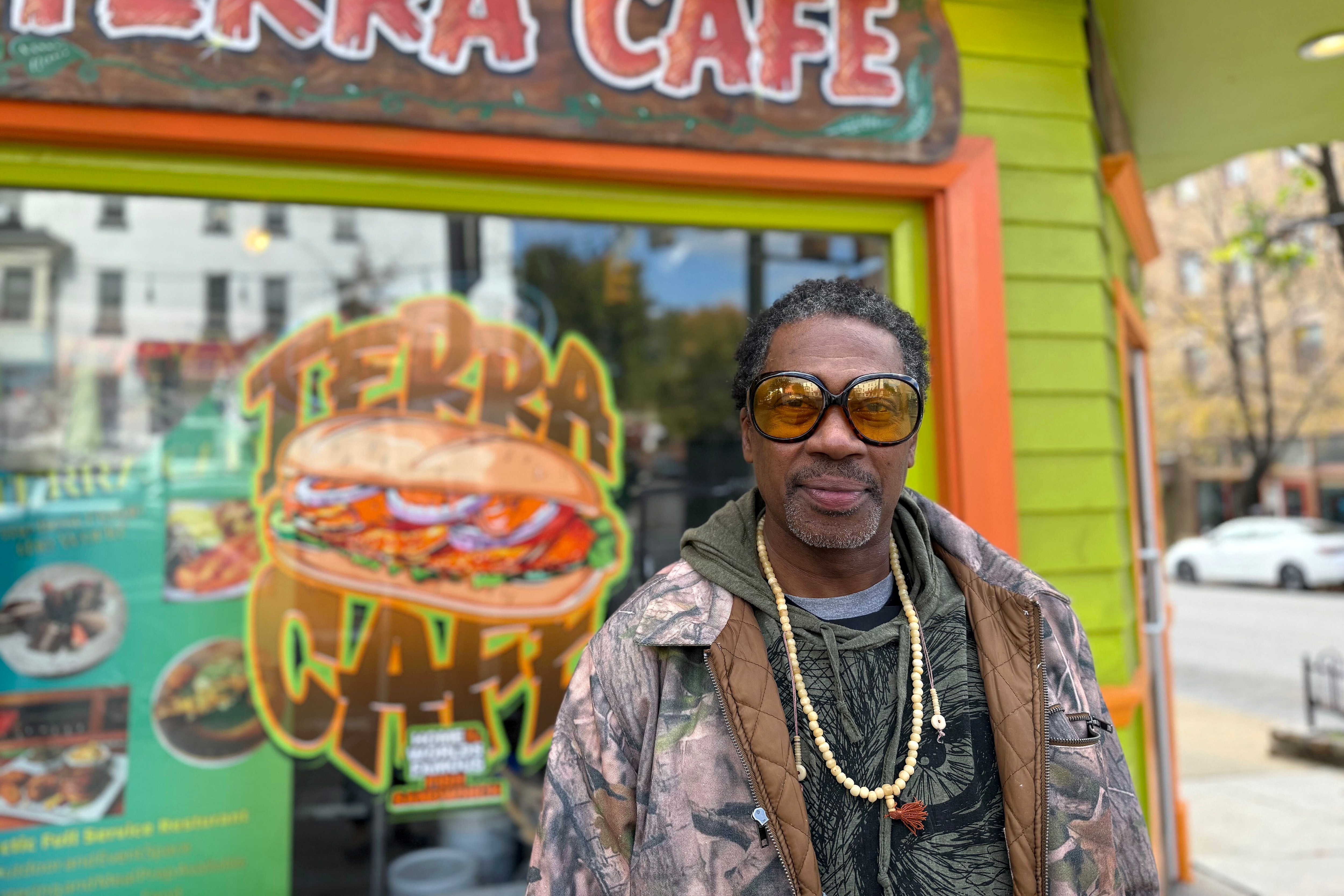 Terence Dickson closed Terra Cafe, one of Baltimore's longest-running Black-owned restaurants. The eatery at 101 E 25th St. featured a large back patio.