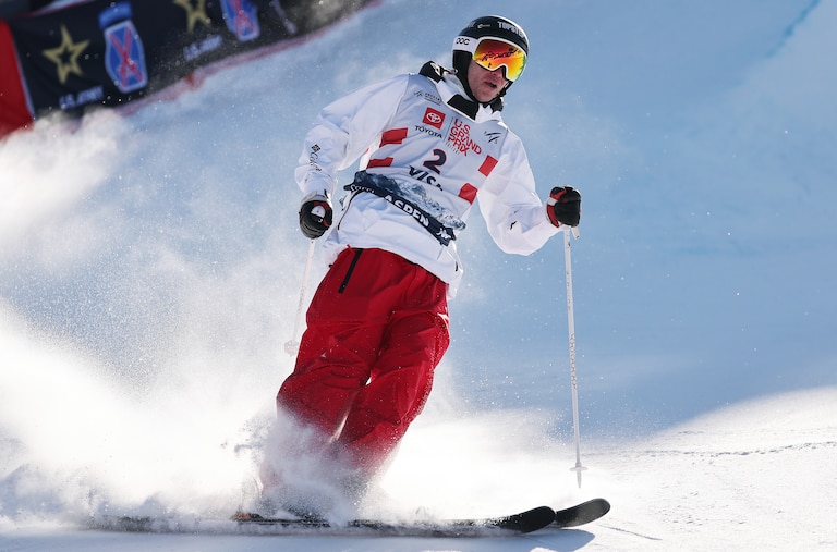 ASPEN, COLORADO - JANUARY 10: Alex Ferreira of Team USA reacts after competing in the second run of the Aspen Snowmass Men's Freeski Halfpipe Finals during the Toyota US Grand Prix 2026 at Aspen Snowmass Ski Resort on January 10, 2026 in Aspen, Colorado. (Photo by Michael Reaves/Getty Images)