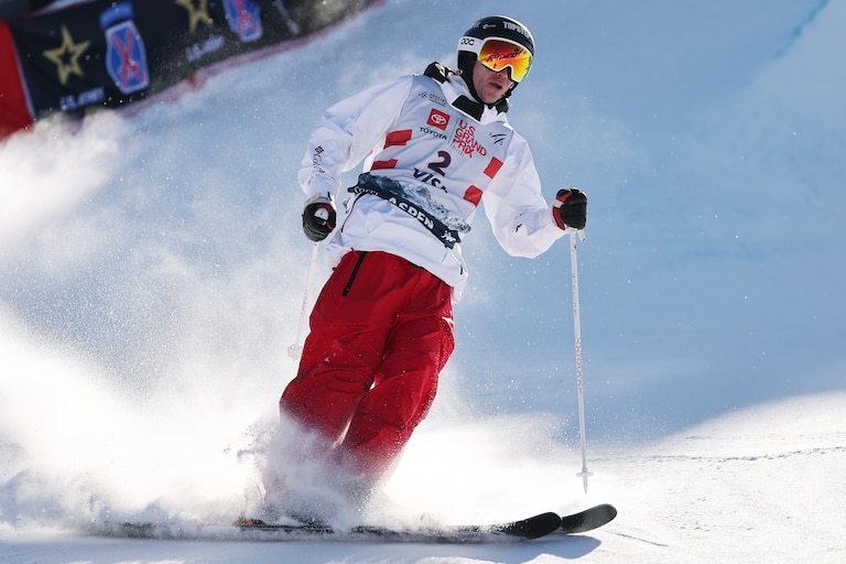 ASPEN, COLORADO - JANUARY 10: Alex Ferreira of Team USA reacts after competing in the second run of the Aspen Snowmass Men's Freeski Halfpipe Finals during the Toyota US Grand Prix 2026 at Aspen Snowmass Ski Resort on January 10, 2026 in Aspen, Colorado. (Photo by Michael Reaves/Getty Images)