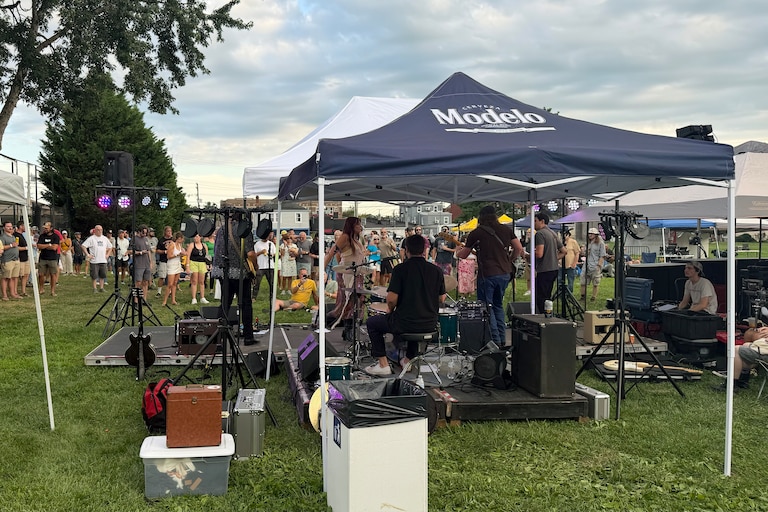 Bands played a mix of ska, rockabilly, classic and surf rock on two stages from noon to 9 p.m. on Aug. 29.