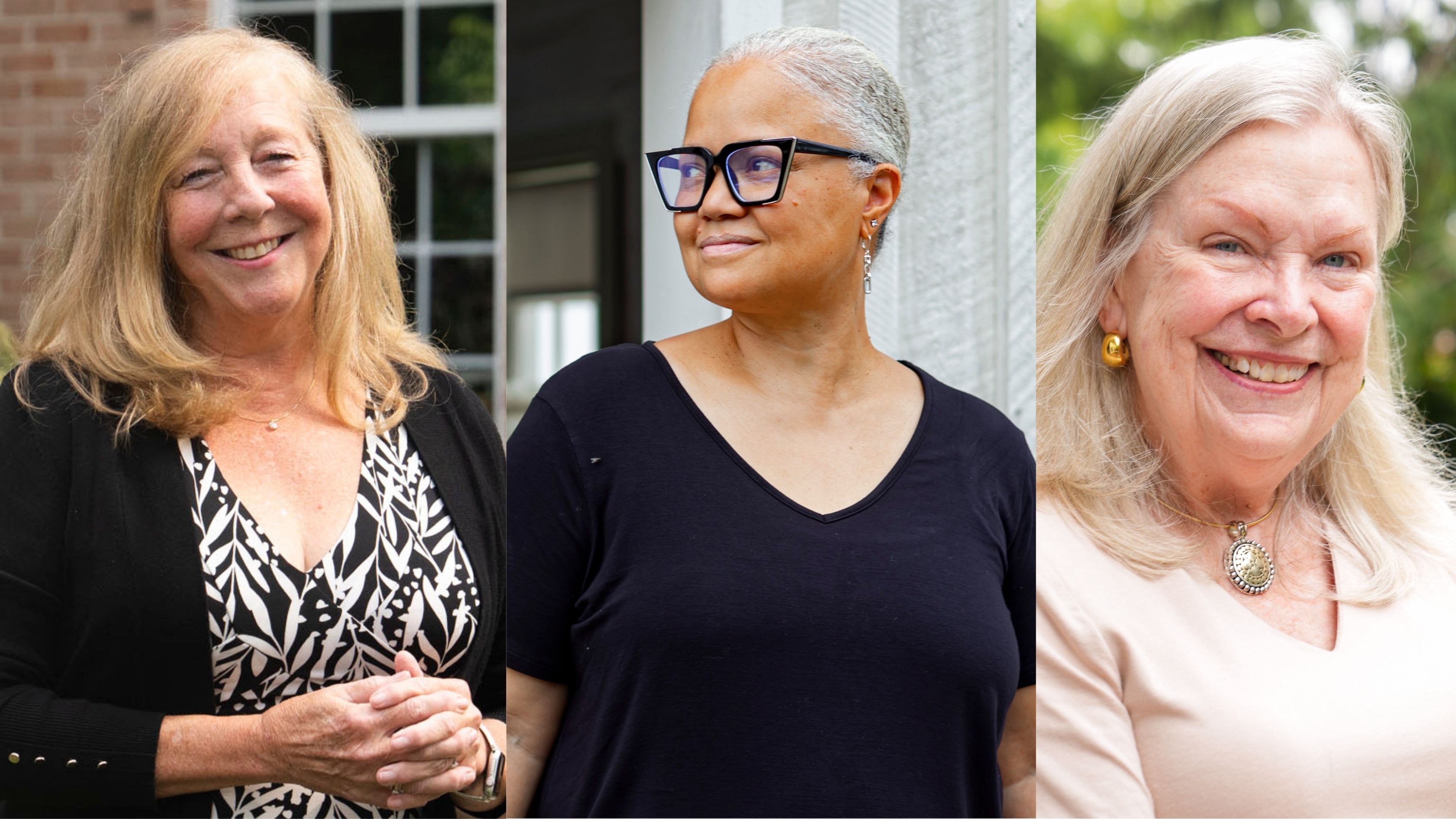 Baltimore County Council has no women members, despite the success of female politicians statewide. Kathleen Beadell, Nancy Goldring, and Vicki Almond are looking to change that. (photos by Kaitlin Newman, Wesley Lapointe, and Ulysses Muñoz)