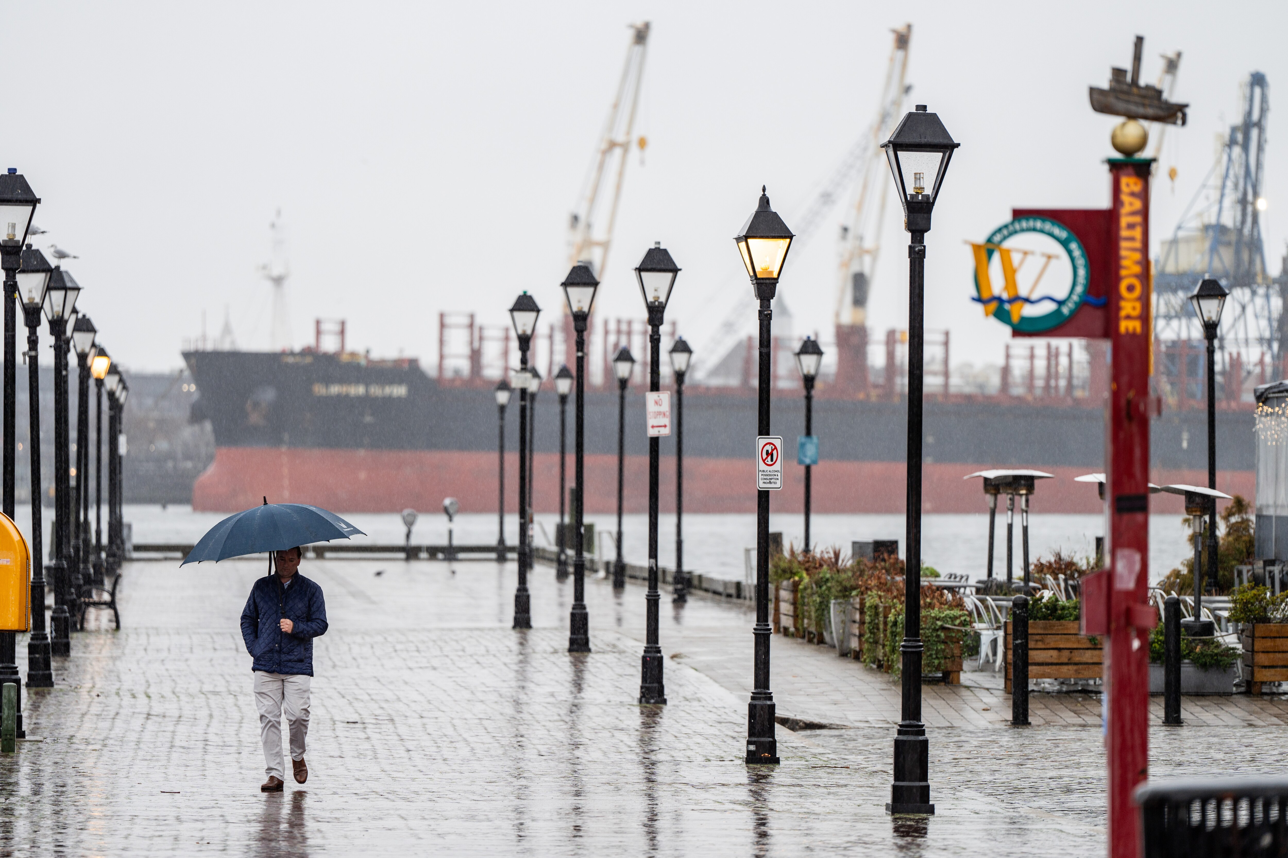 Scattered severe thunderstorms will move through the region Sunday morning into the afternoon, according to the National Weather Service.