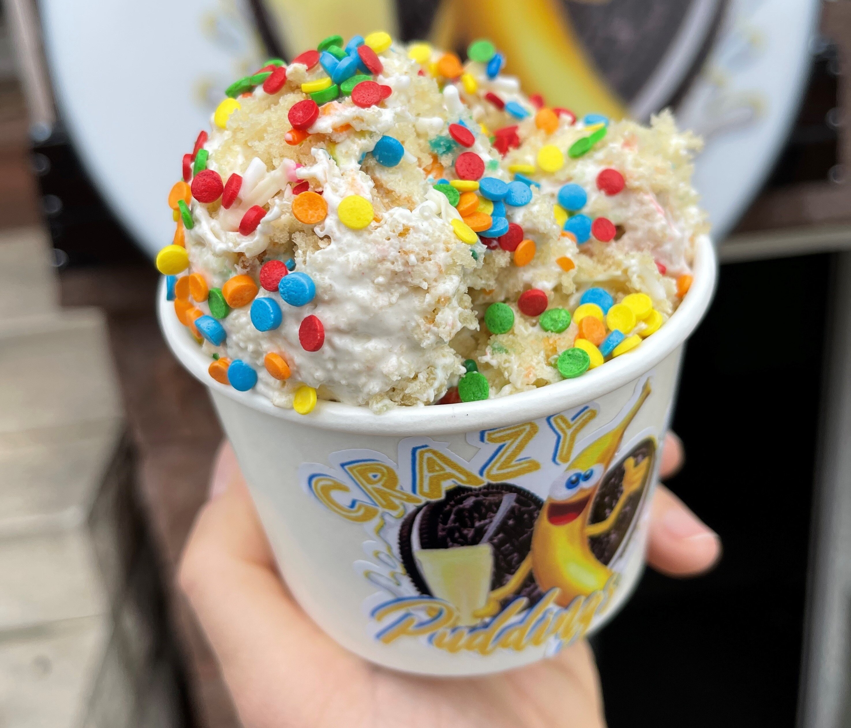 The banana pudding from Crazy Puddings.