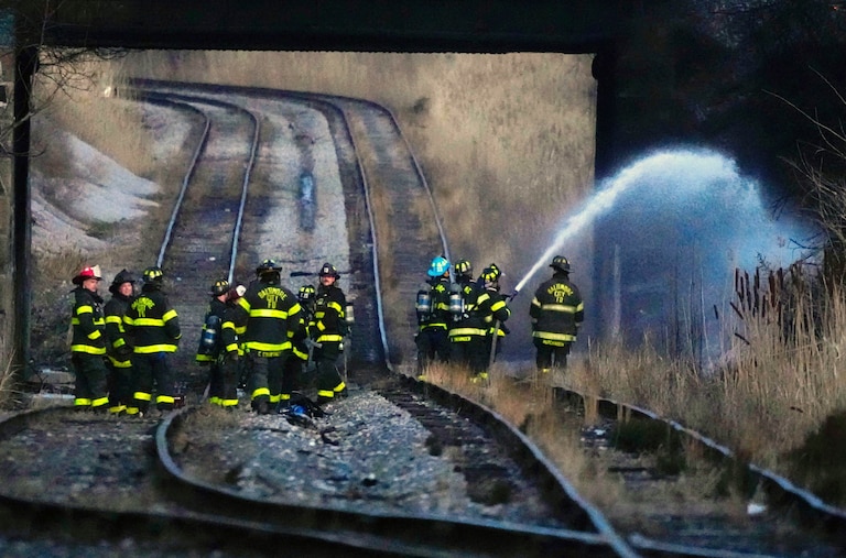 MARCH 12, 2026 - Baltimore City firefighters battle 2-alarm fire near downtown at 2121 Wicomico Street.