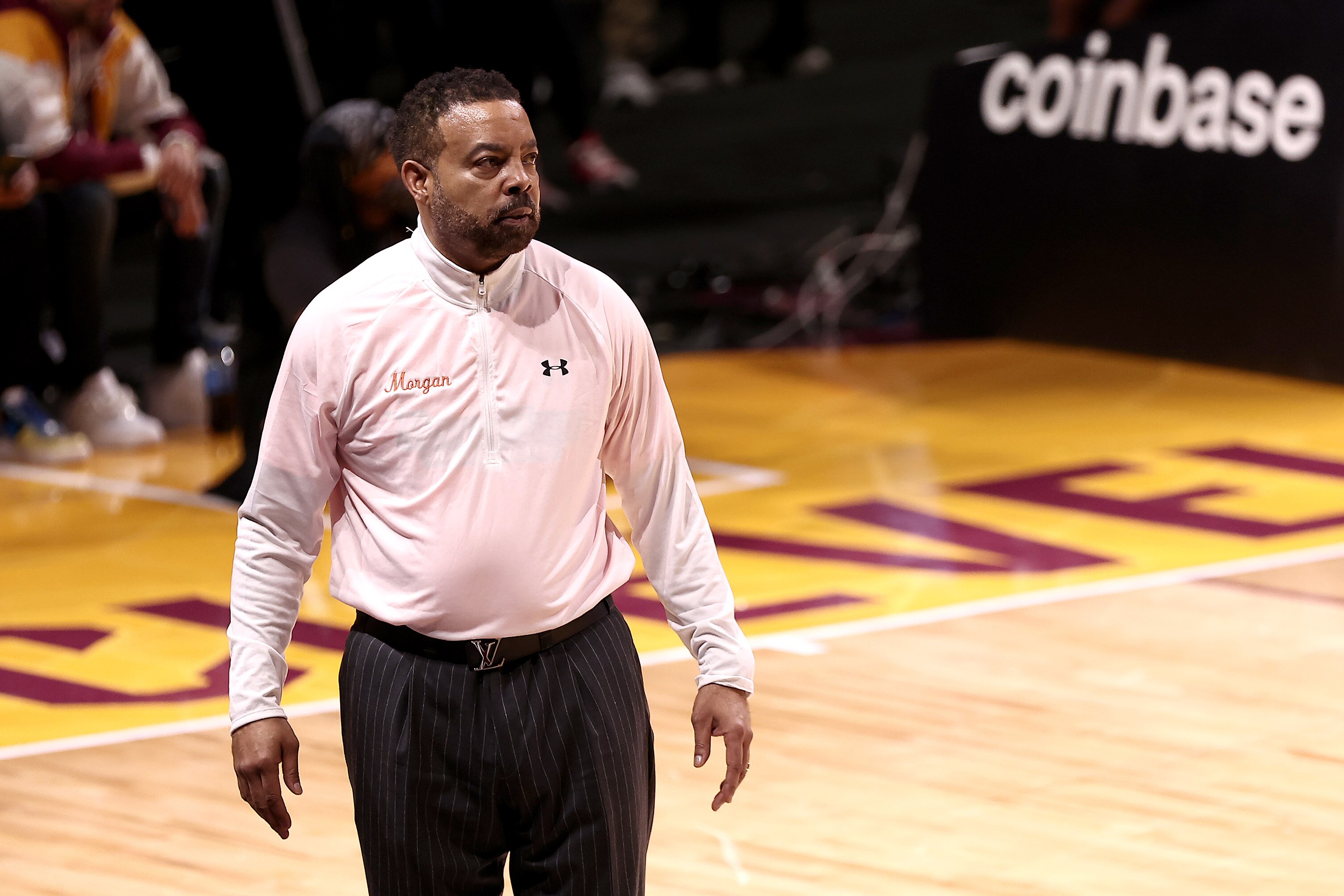 Morgan State coach Kevin Broadus