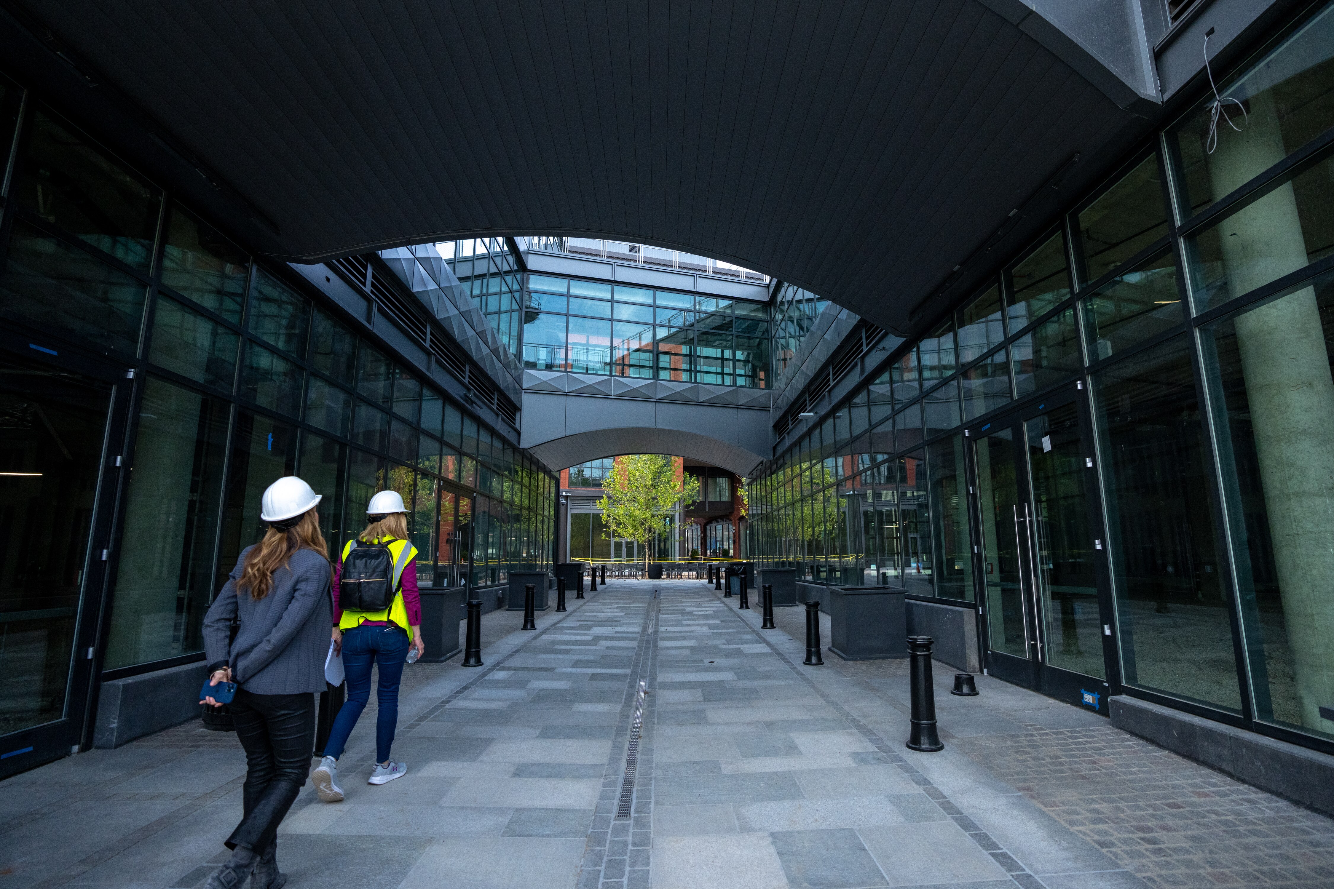MaryAnne Gilmartin the newest developer to take on building Port Covington out, takes Banner reporters for a tour in Port Covington, Baltimore, MD, November 2, 2022.