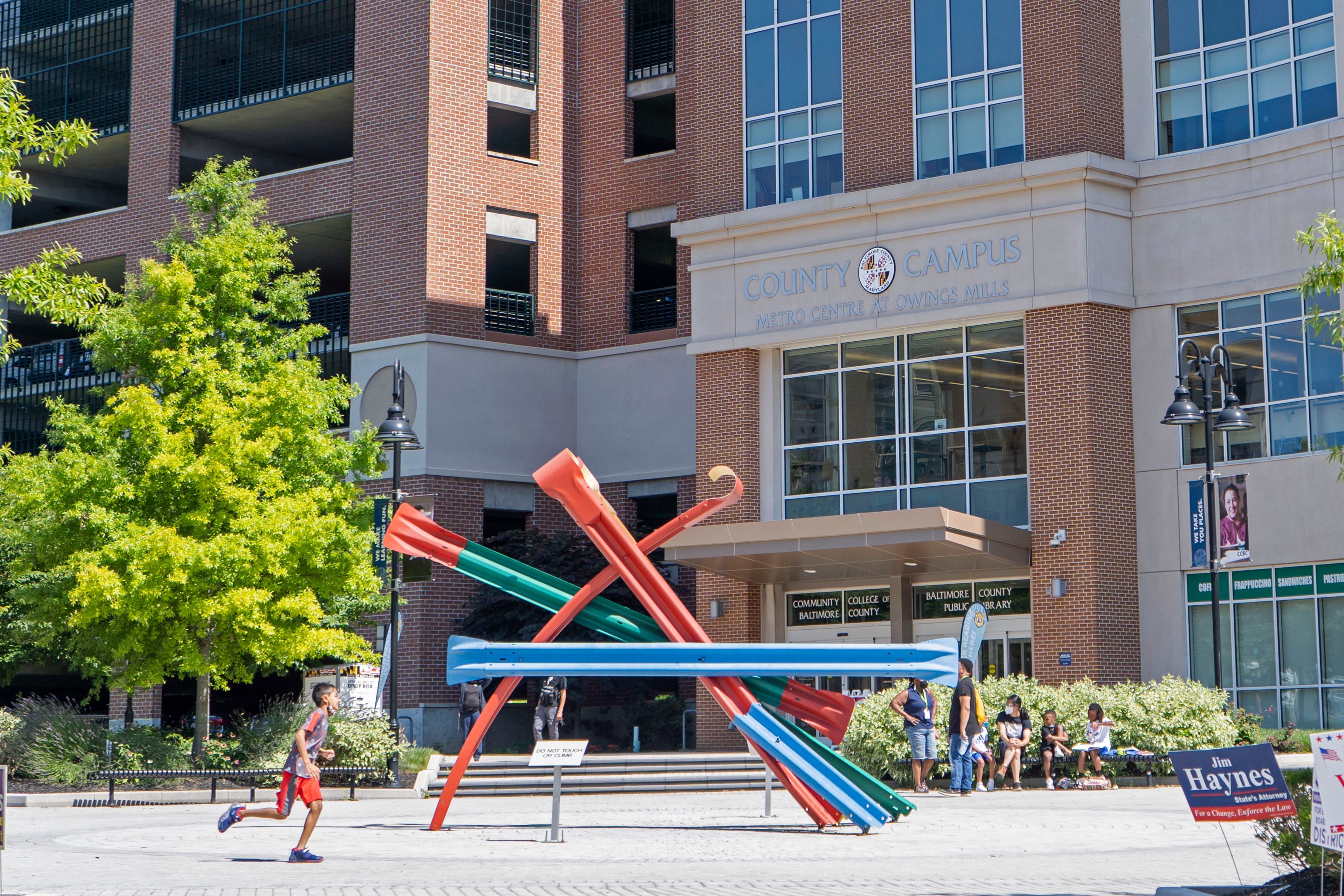 The County Campus at Owings Mills Metro Centre, an example of a mixed-use development built around transit access.