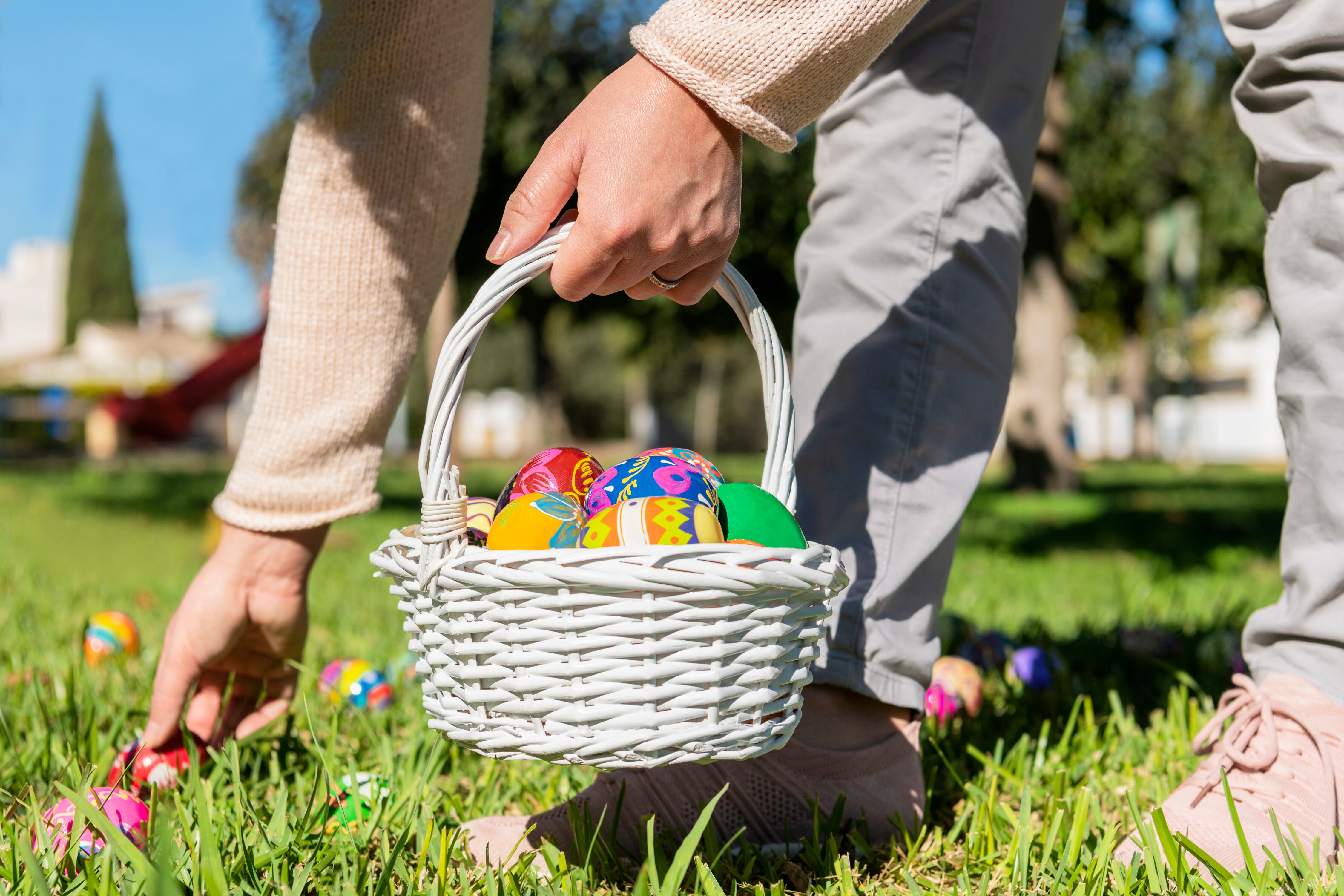 Get ready for an Easter egg hunt at Clark’s Elioak Farm on Thursday.