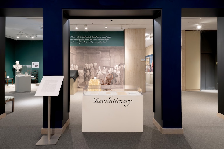 Mary Katharine Goddard: A Woman’s Declaration,” an exhibition about the only woman whose name appears on the Declaration of Independence, is on display at the Maryland Center for History and Culture’s H. Furlong Baldwin Library.