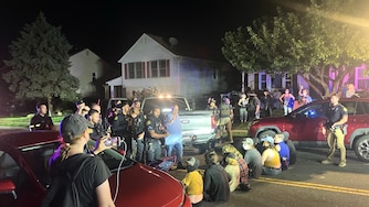 Immigration enforcement officers clashed with protesters and residents Friday (Sept. 4, 2026) after staking out the neighborhood since early Thursday morning.