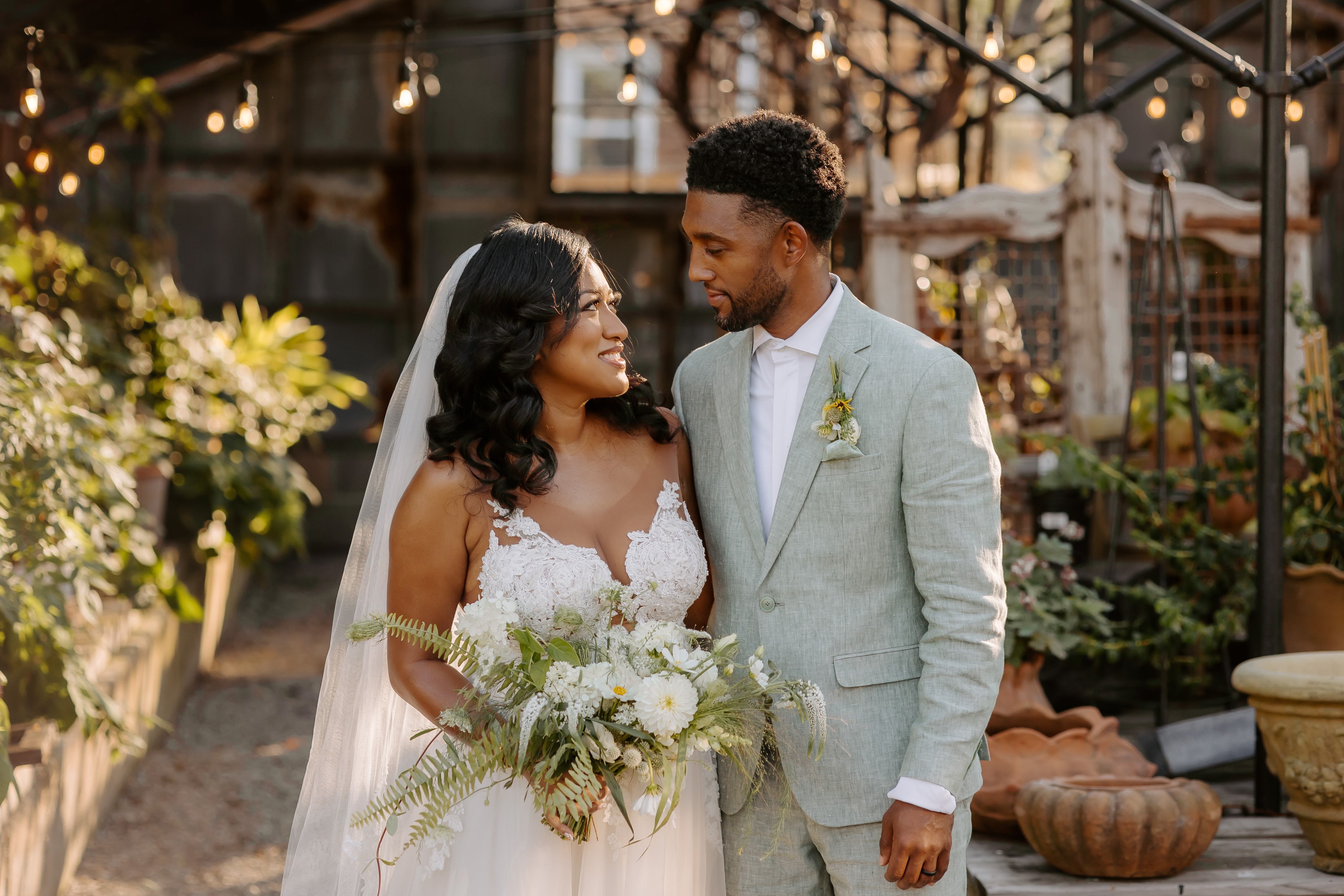 Hana Pugh and Baltimore Mayor Brandon Scott said "I do" at Walther Gardens in a surprise wedding.