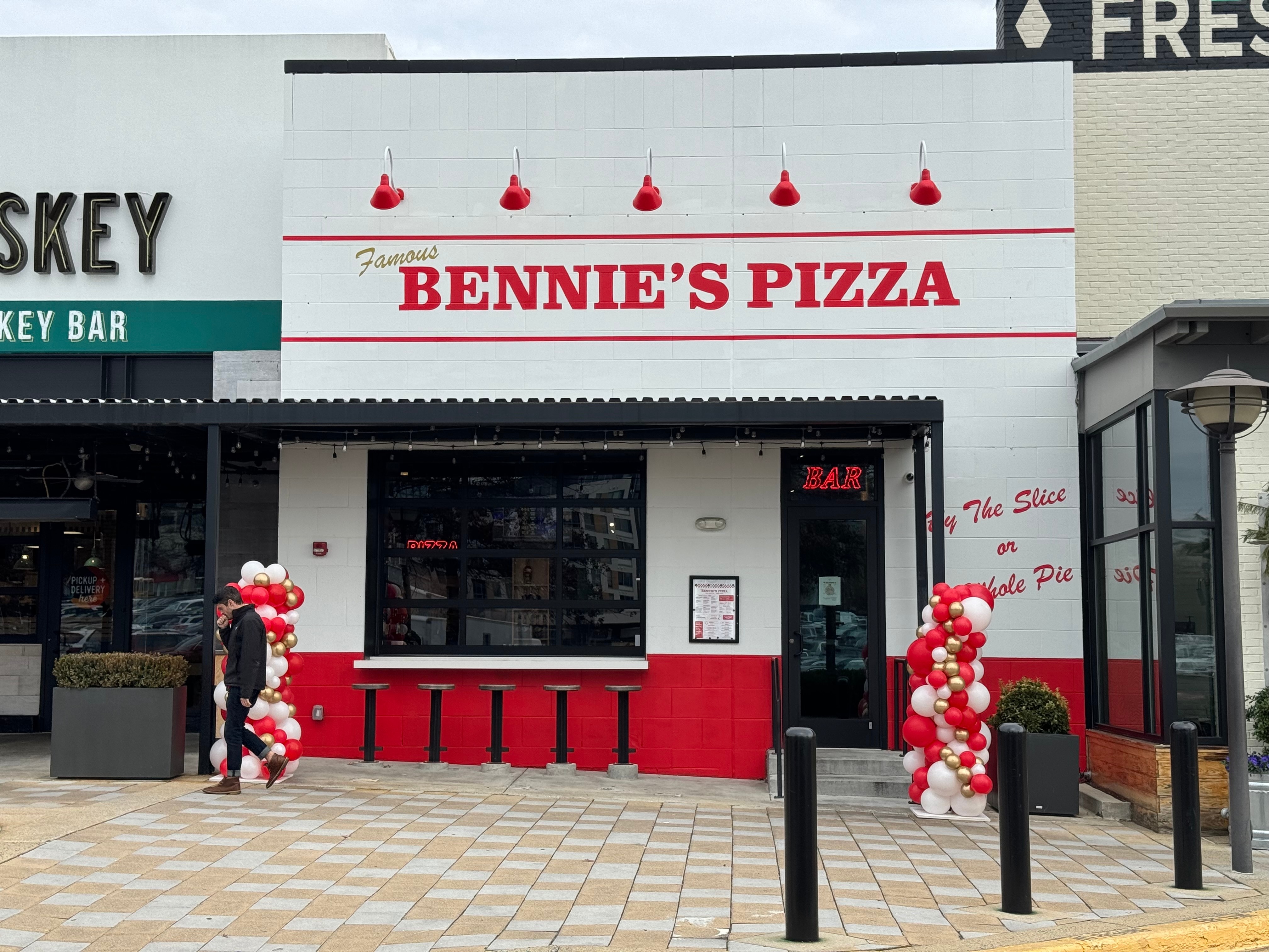 The pizzeria opened Thursday at 10300 Little Patuxent Parkway in Columbia.