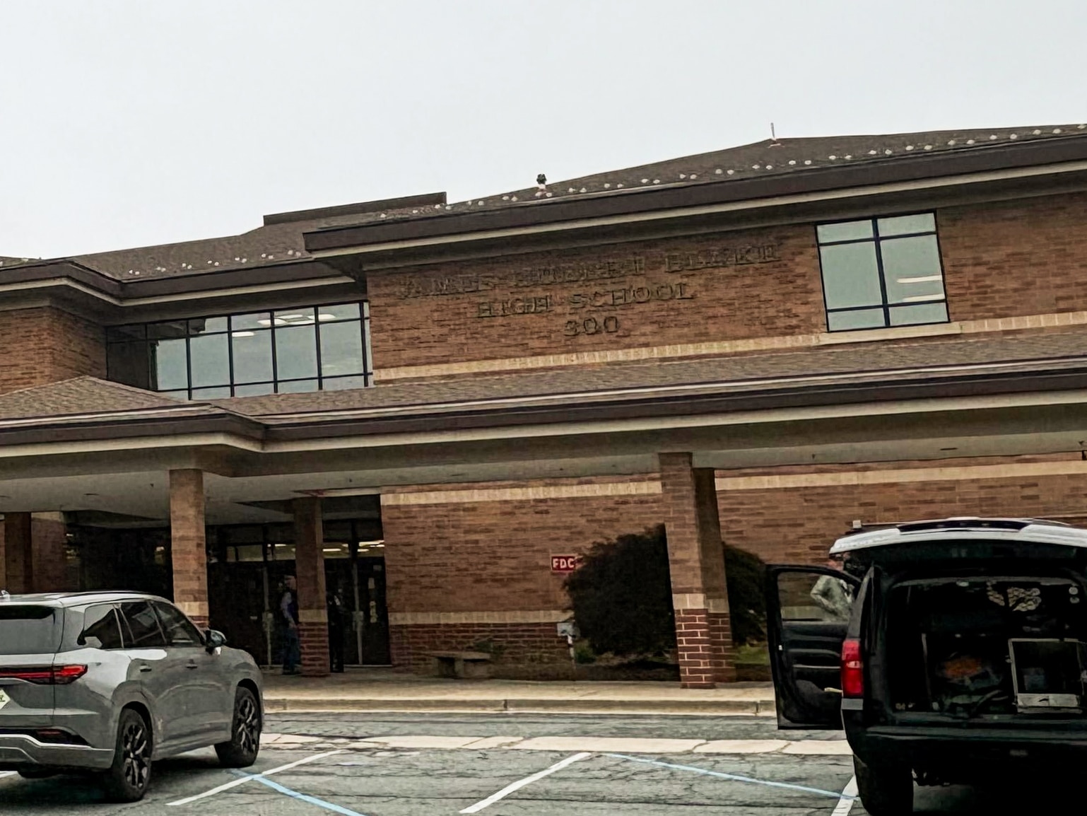 A male minor was shot Wednesday during a fight in the parking lot at James Hubert Blake High School in Silver Spring, Montgomery County Police said on Wednesday.