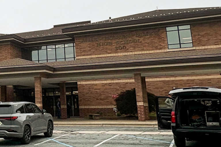 A male minor was shot Wednesday during a fight in the parking lot at James Hubert Blake High School in Silver Spring, Montgomery County Police said on Wednesday.