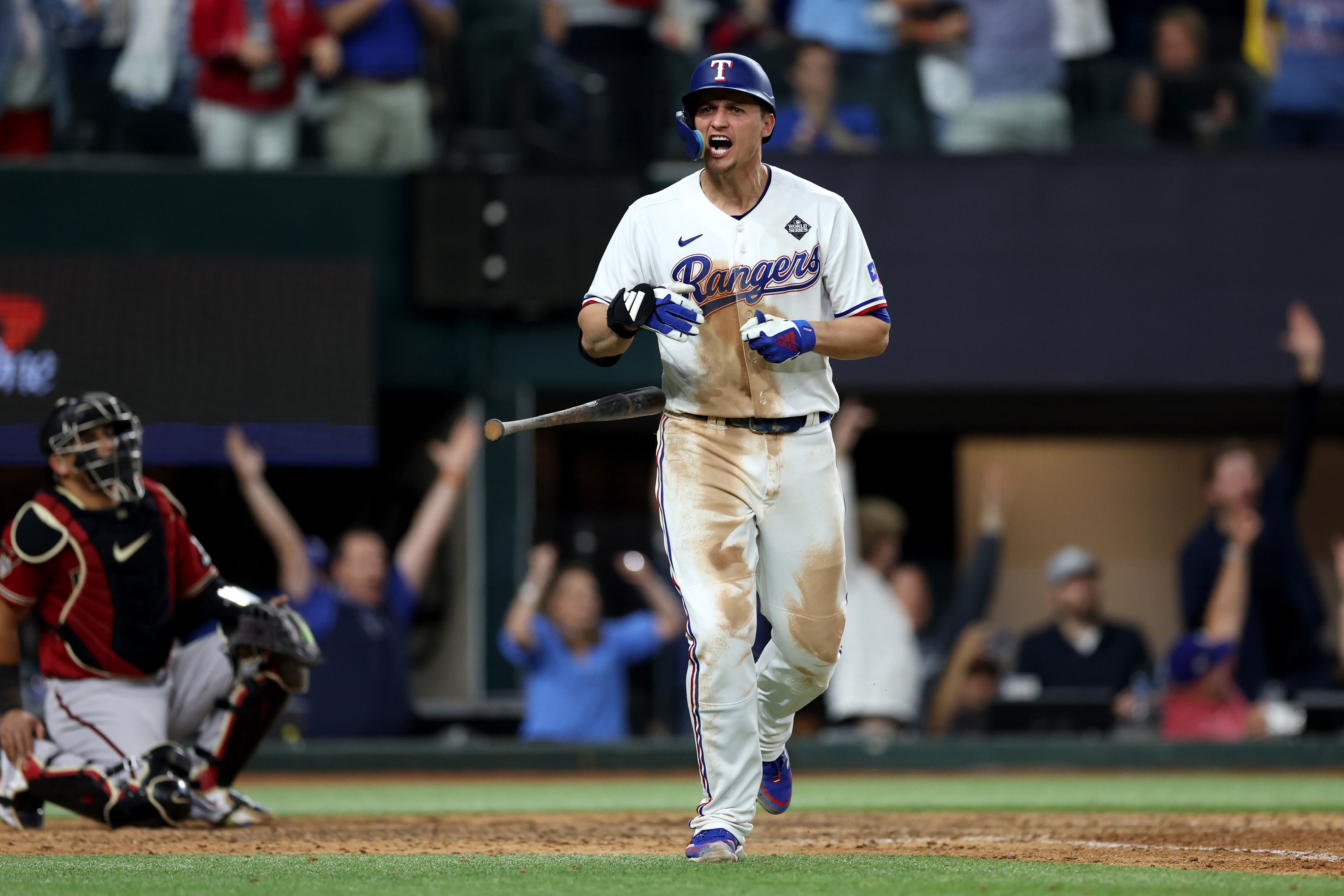 World Series MVP Corey Seager joined the Rangers by signing a 10-year, $325 million contract in December 2021.