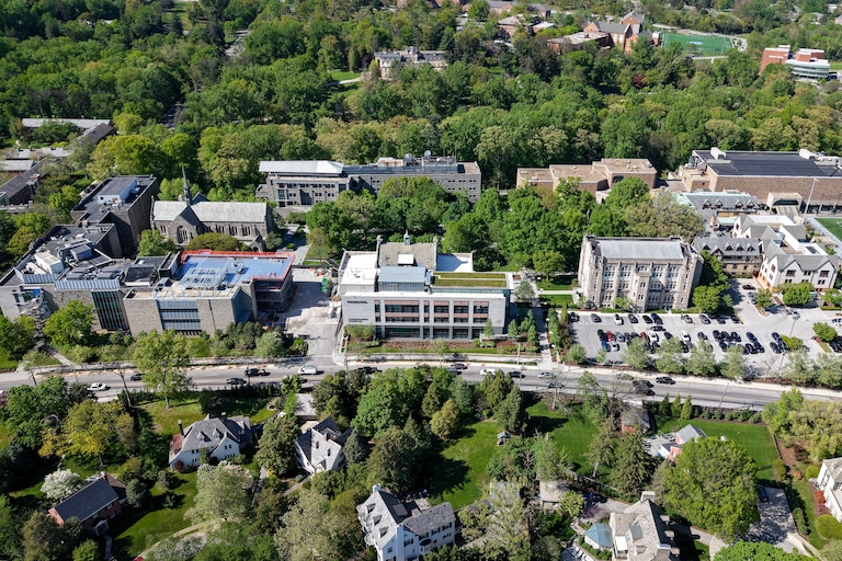 Loyola University Maryland’s campus in Baltimore, Md. on Monay, April 28, 2025.