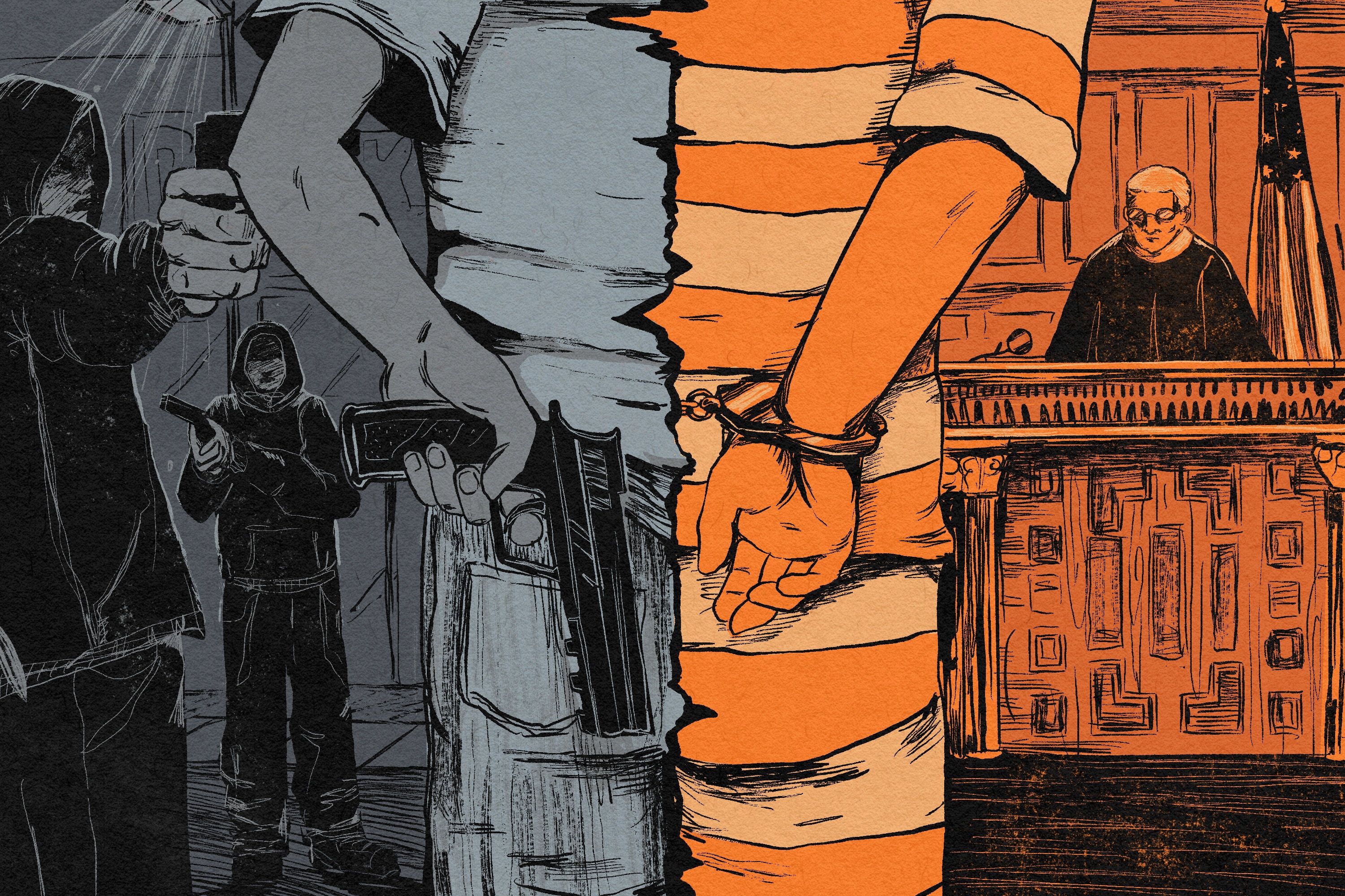 In less than two years, Curtis Hunt was shot in Baltimore on two separate occasions. Both times, police allege he illegally had a gun on him.