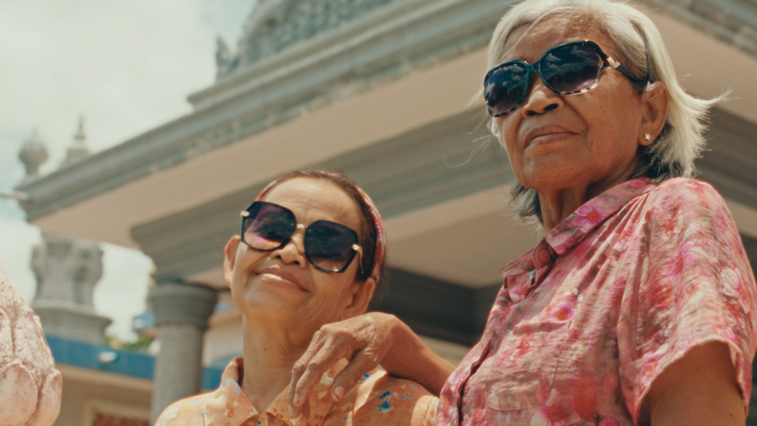 Saroeun Nay and Phalla Im appear in Grandma Nai Who Played Favorites by Chheangkea Ieng, an official selection of the 2025 Sundance Film Festival.