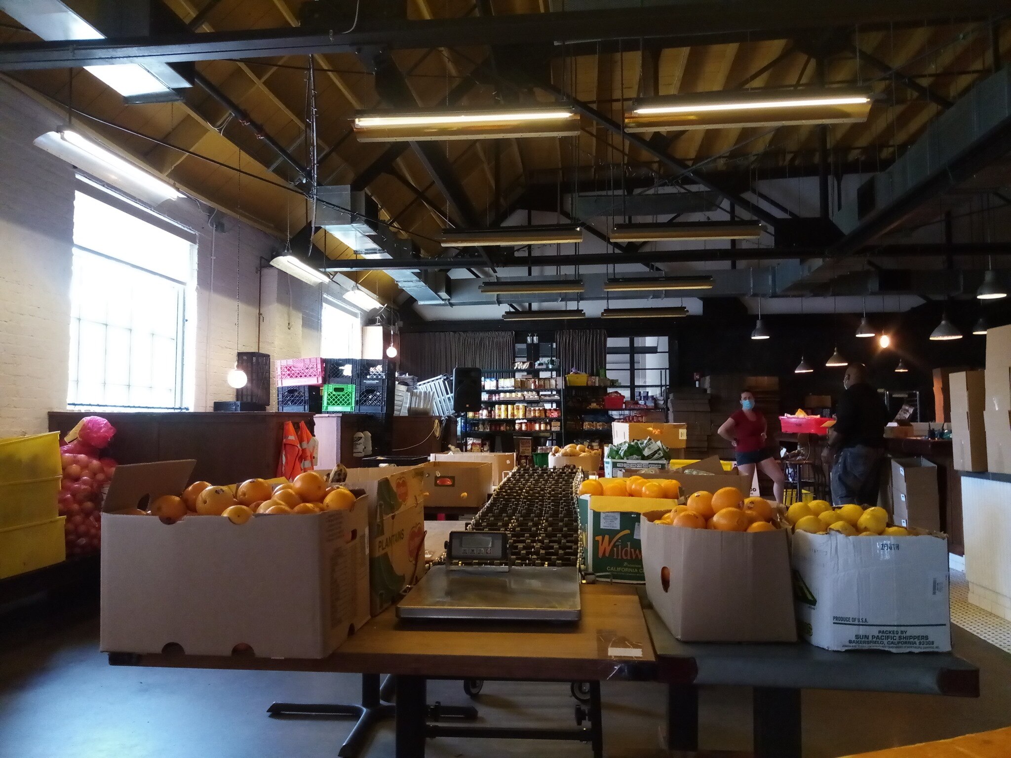 The community organization has donated almost 2 million pounds of food since the beginning of this year.