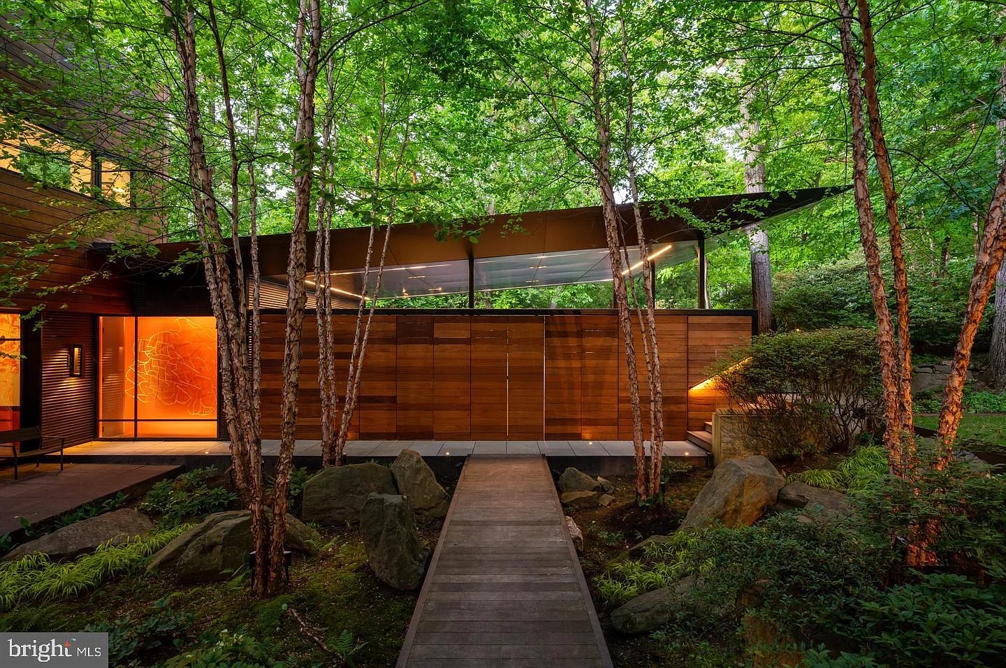 Priced at $12.5M, this architectural showpiece in Bethesda’s Glen Echo is currently the most expensive home for sale in Montgomery County.