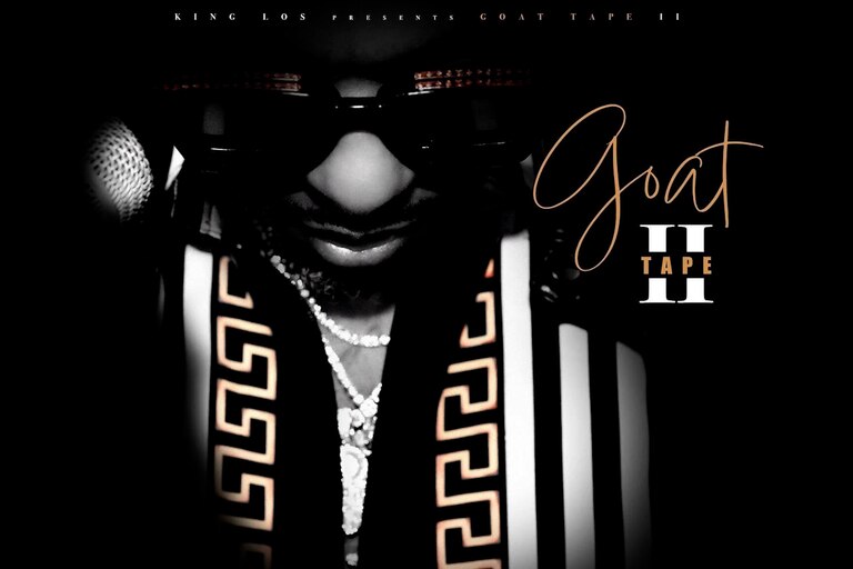 Artwork from King Los' newest project, Goat Tape II.