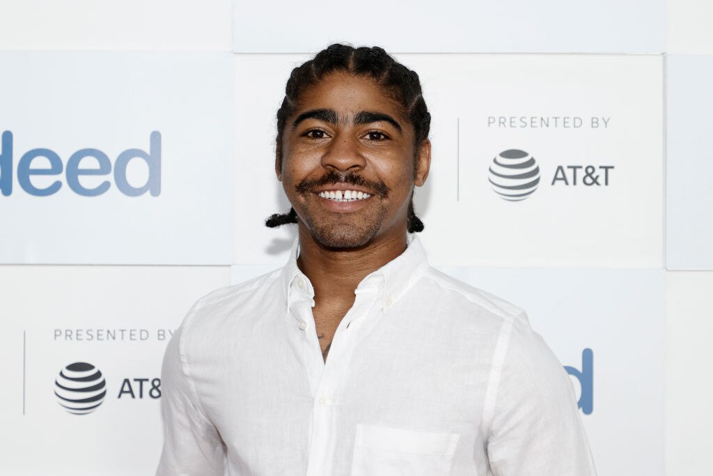 NEW YORK, NEW YORK - JUNE 18: Devin Allen attends "A Choice Of Weapons: Inspired By Gordon Parks" premiere during the 2021 Tribeca Festival at Brookfield Place on June 18, 2021 in New York City.