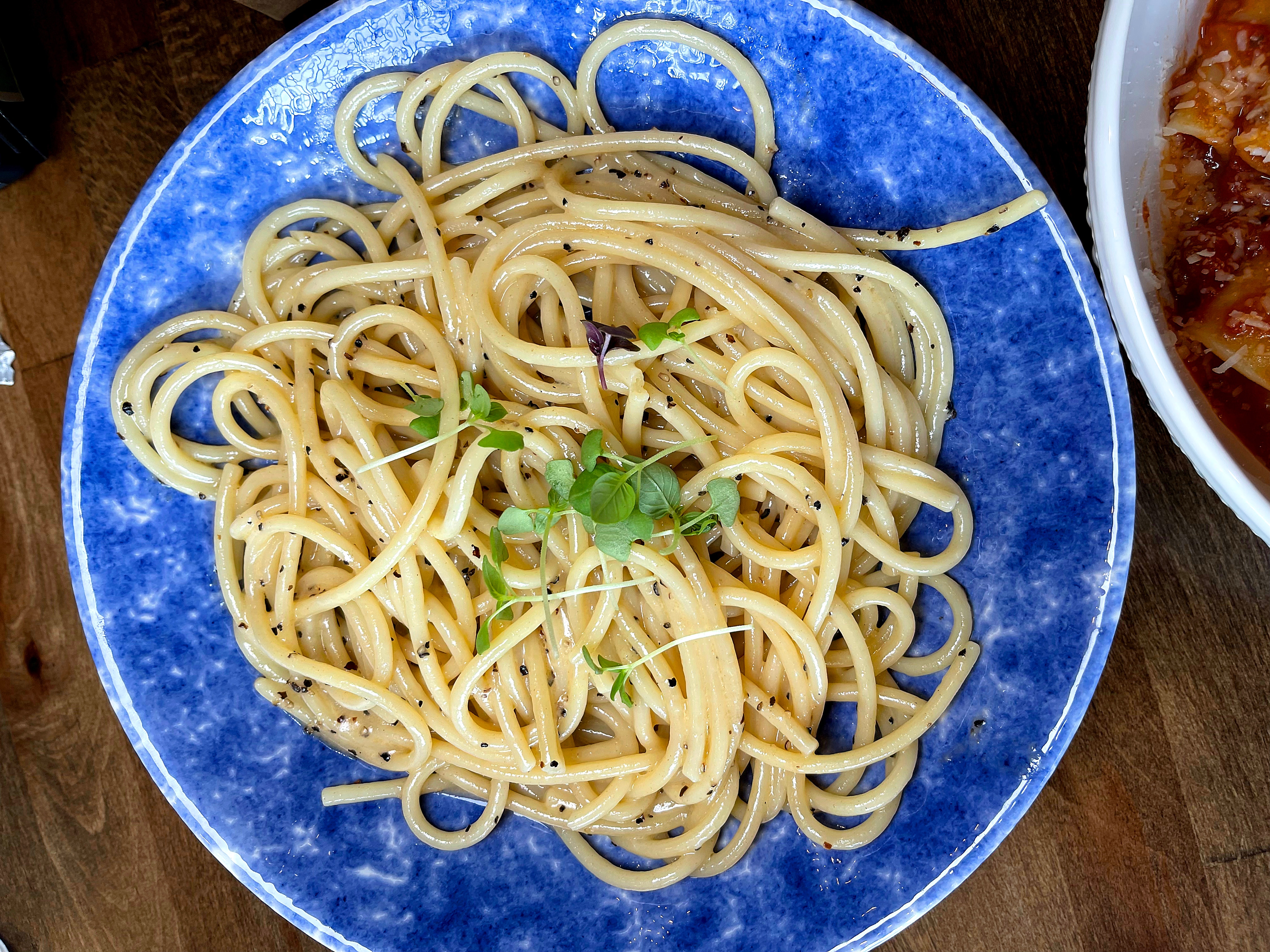Allora Cacio e Pepe

Allora
1005 N. Charles St

Baltimore’s Roman bistro serves pastries and espresso drinks for breakfast and paninis and pasta for lunch