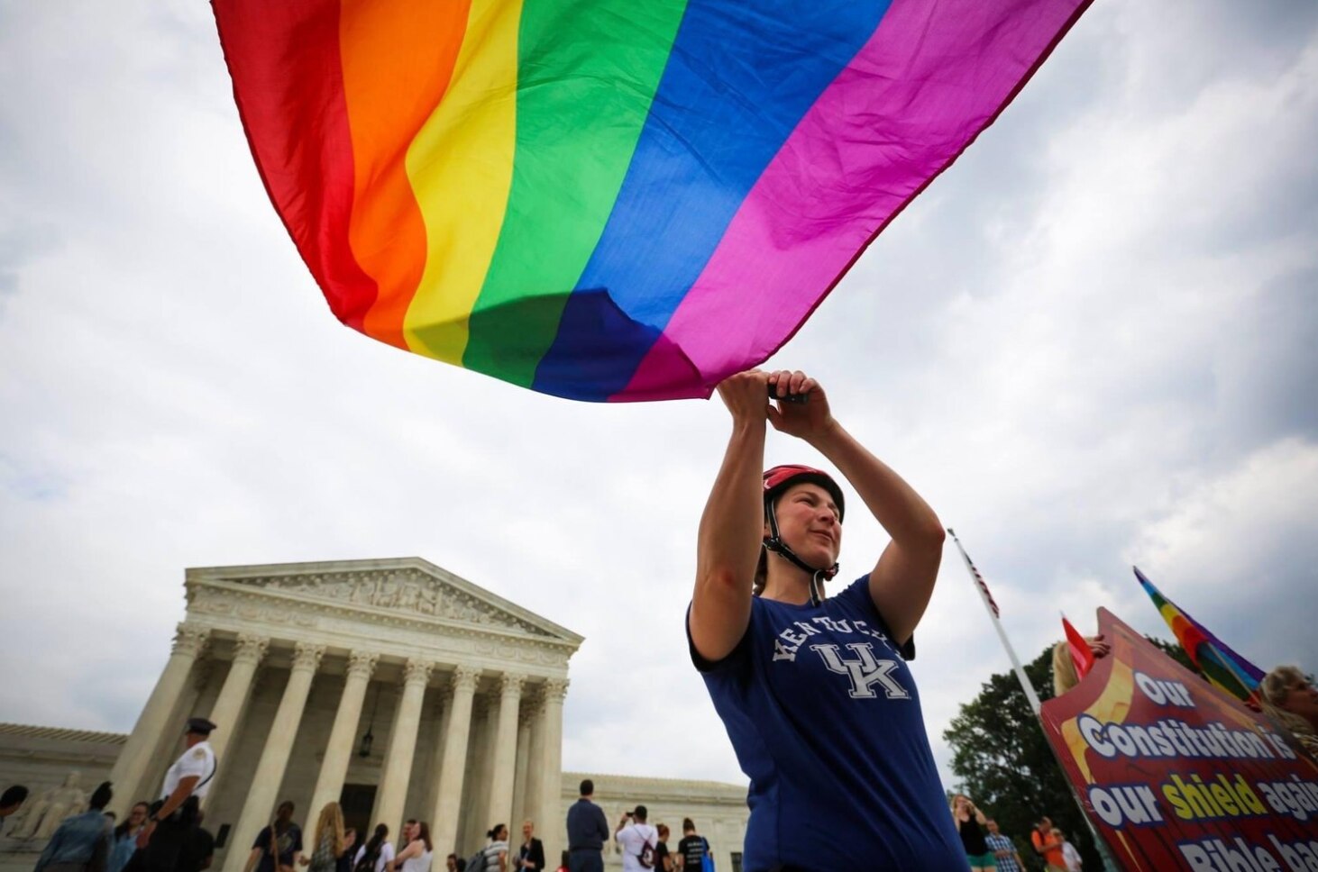 In a 5-4 decision, the Supreme Court ruled in 2015 that the right to marry is fundamental.