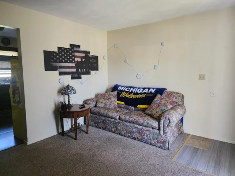 Adrienne Behrman did not have much but offered what she could, a sofa bed where they could sleep.