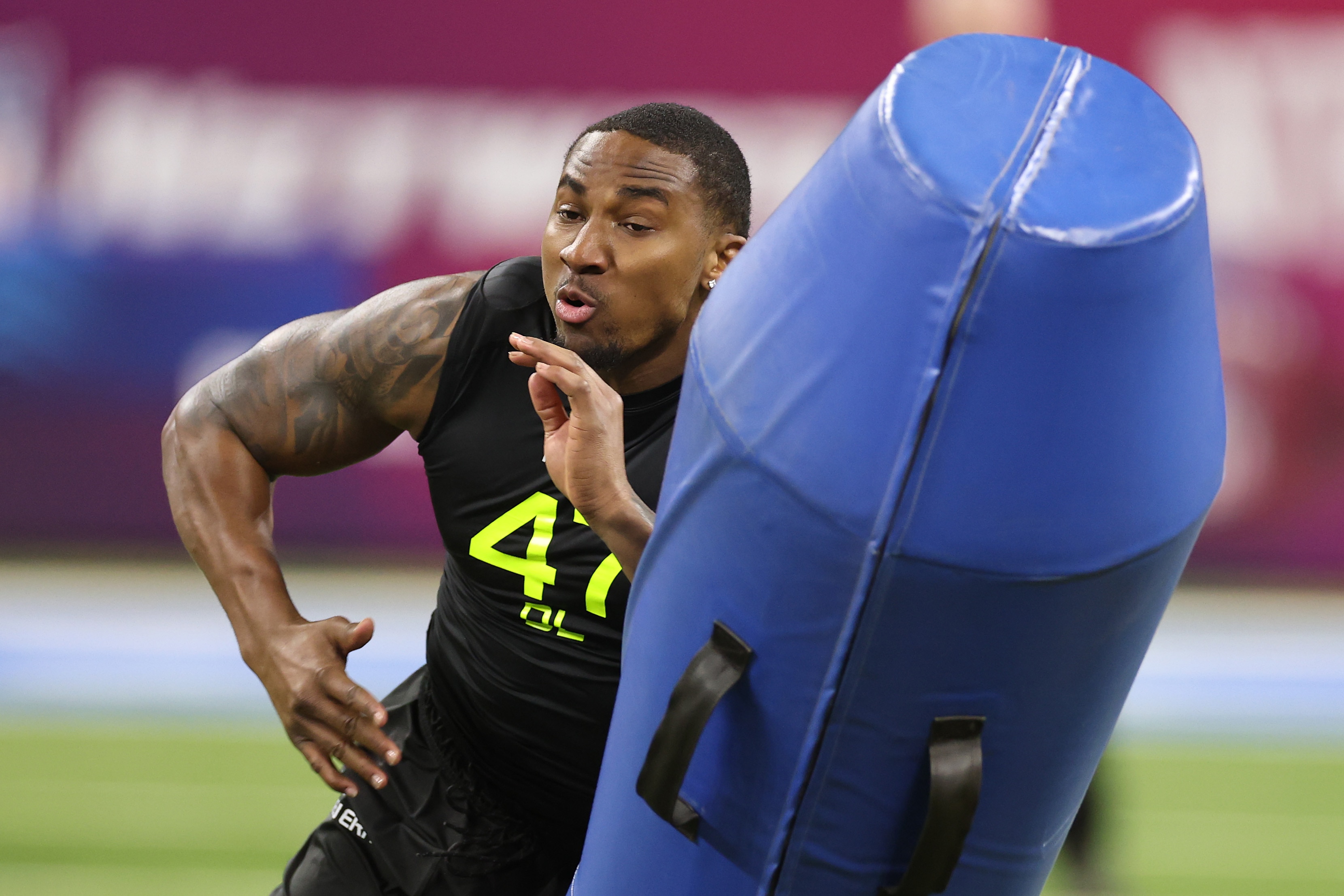 Boston College’s Donovan Ezeiruaku could be one of a number of talented players available to the Ravens if they trade down to the last pick of the first round.