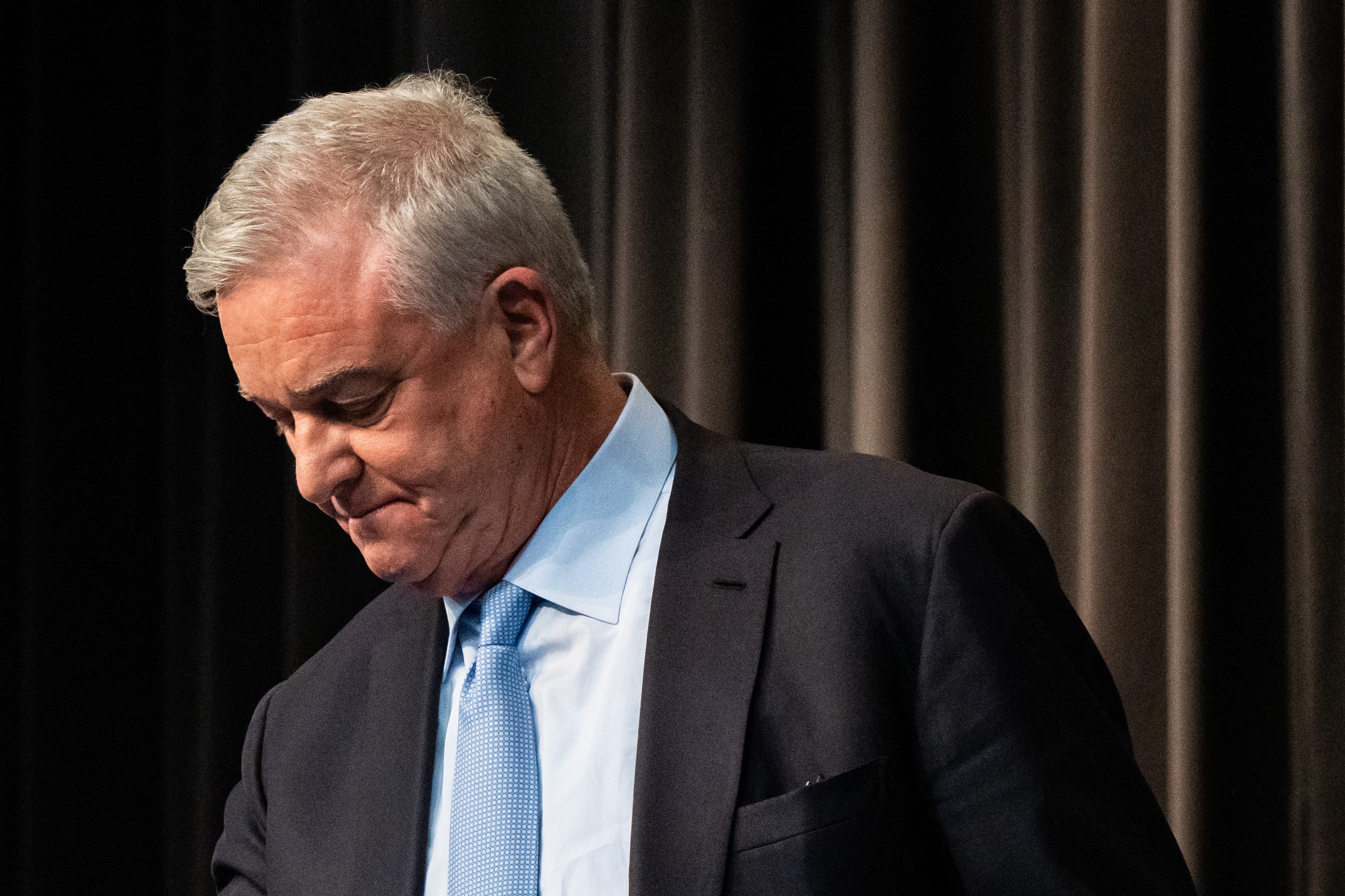 U.S. Rep. David Trone is apologizing for what he says was the unintentional use of a racial slur during a budget hearing.