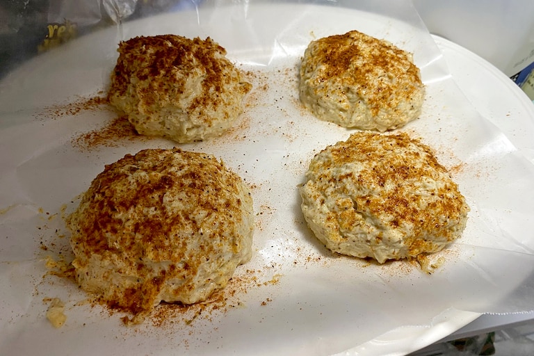 Yes, there is such a thing as a $5 Maryland crab cake. One pound of crab from Lindy's Seafood costs $22 and yields four or five crab cakes.