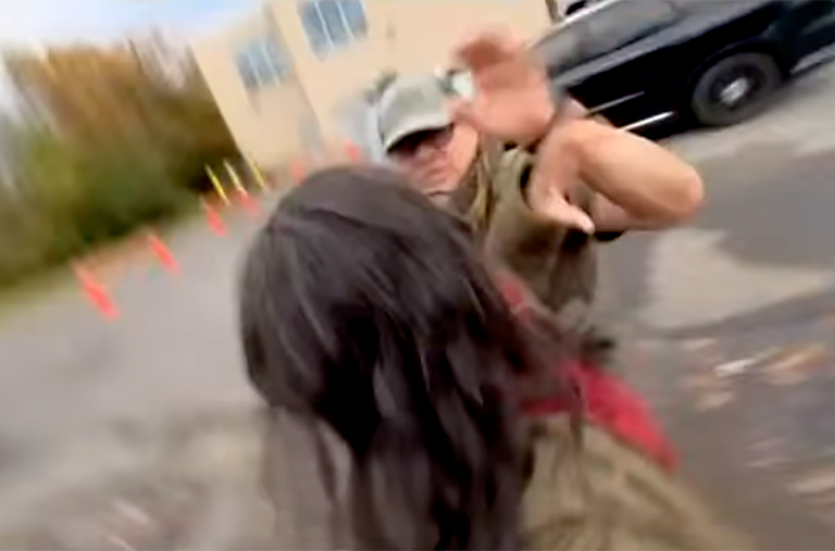 Councilmember Kristin Mink posted a video to social media on Tuesday, November 11, 2025, showing an interaction she had with men she identified as ICE agents.