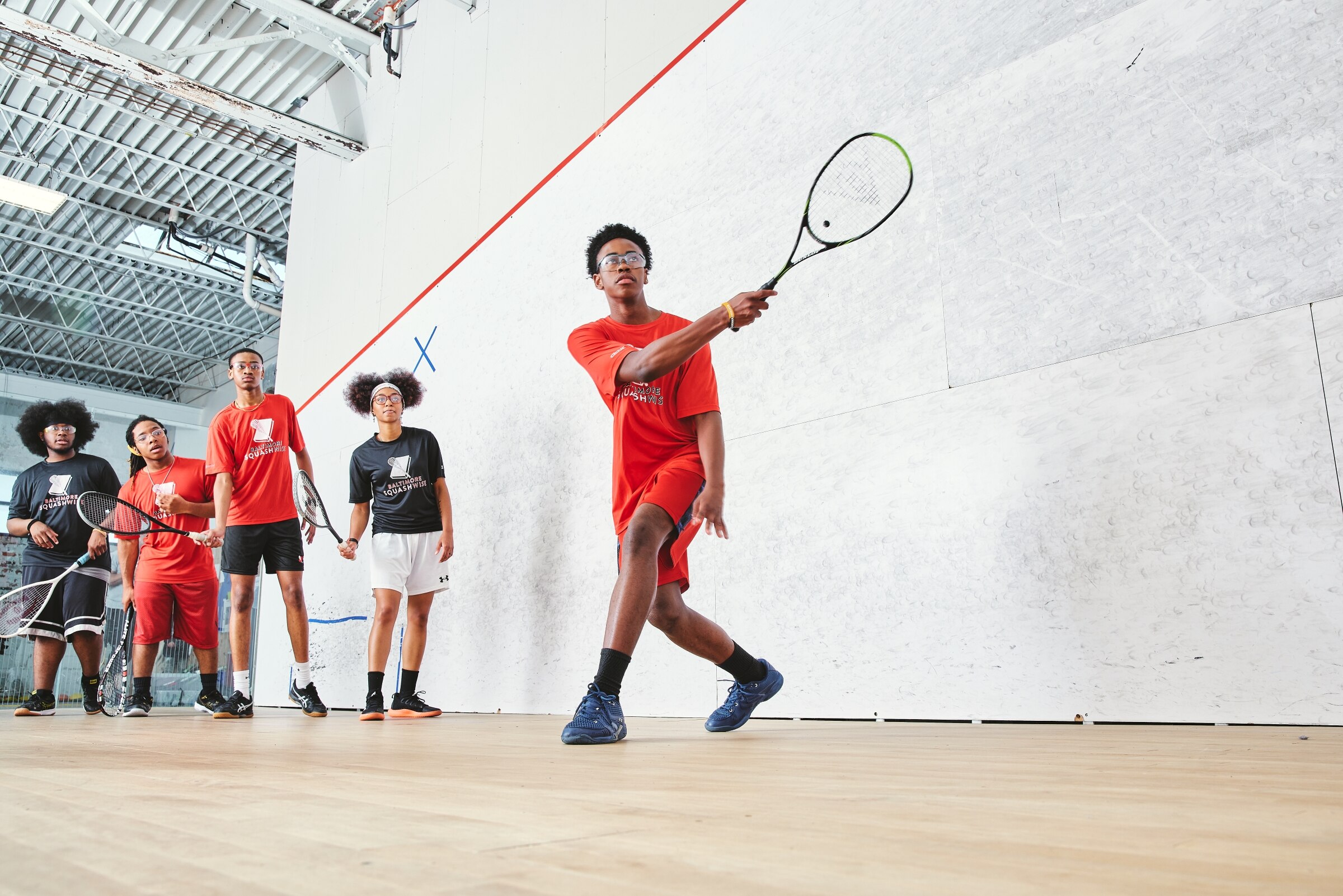 Baltimore SquashWise is turning an abandoned building into a play hub.