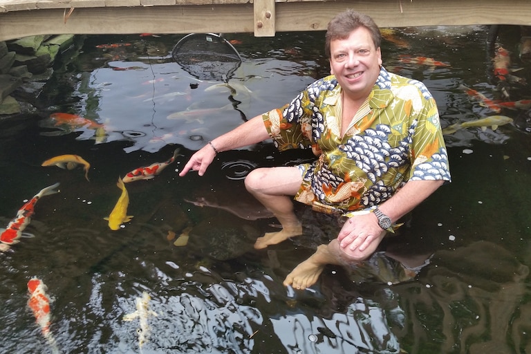 Edward Stephen Koza, 67, was found bound and dead in the back of his burning pickup truck outside of his Edgewater koi pond business in May.