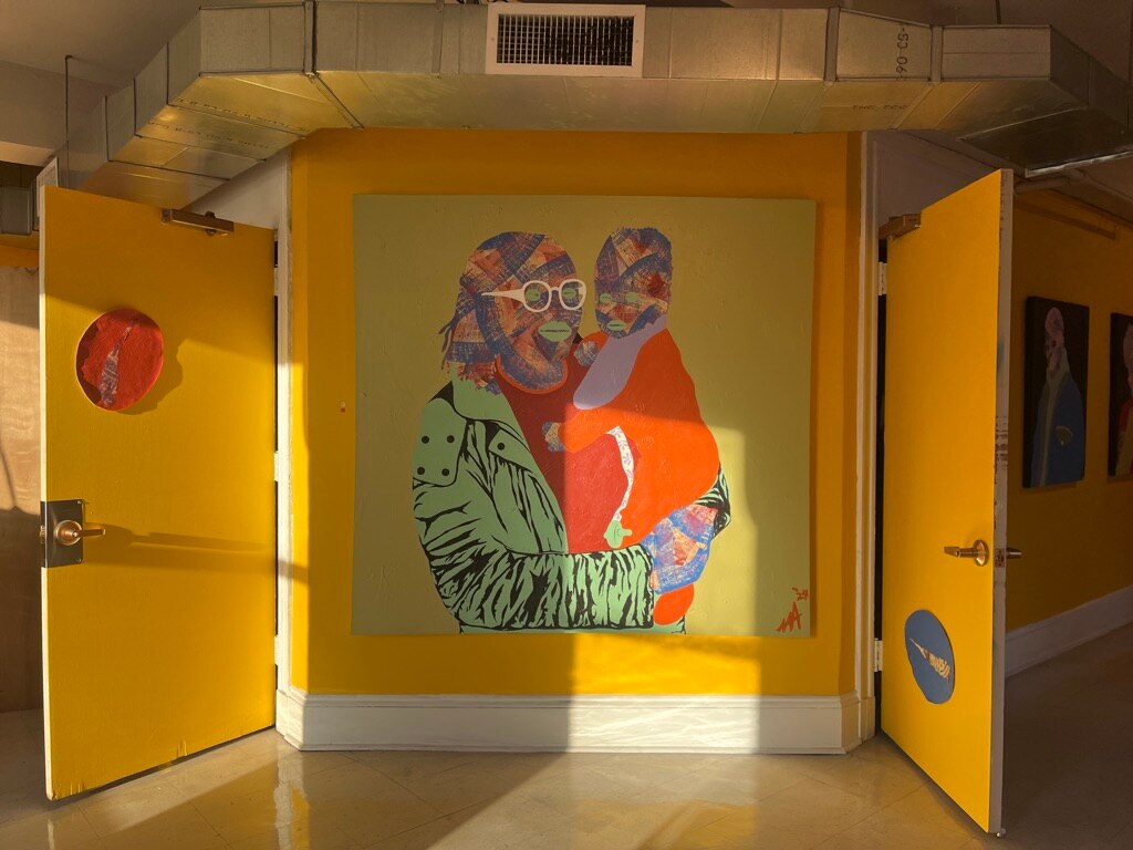 “Ase: Embodying the Divine,” a show from visual artist VILLAGER, is on view at the Bromo Mezzanine Gallery.